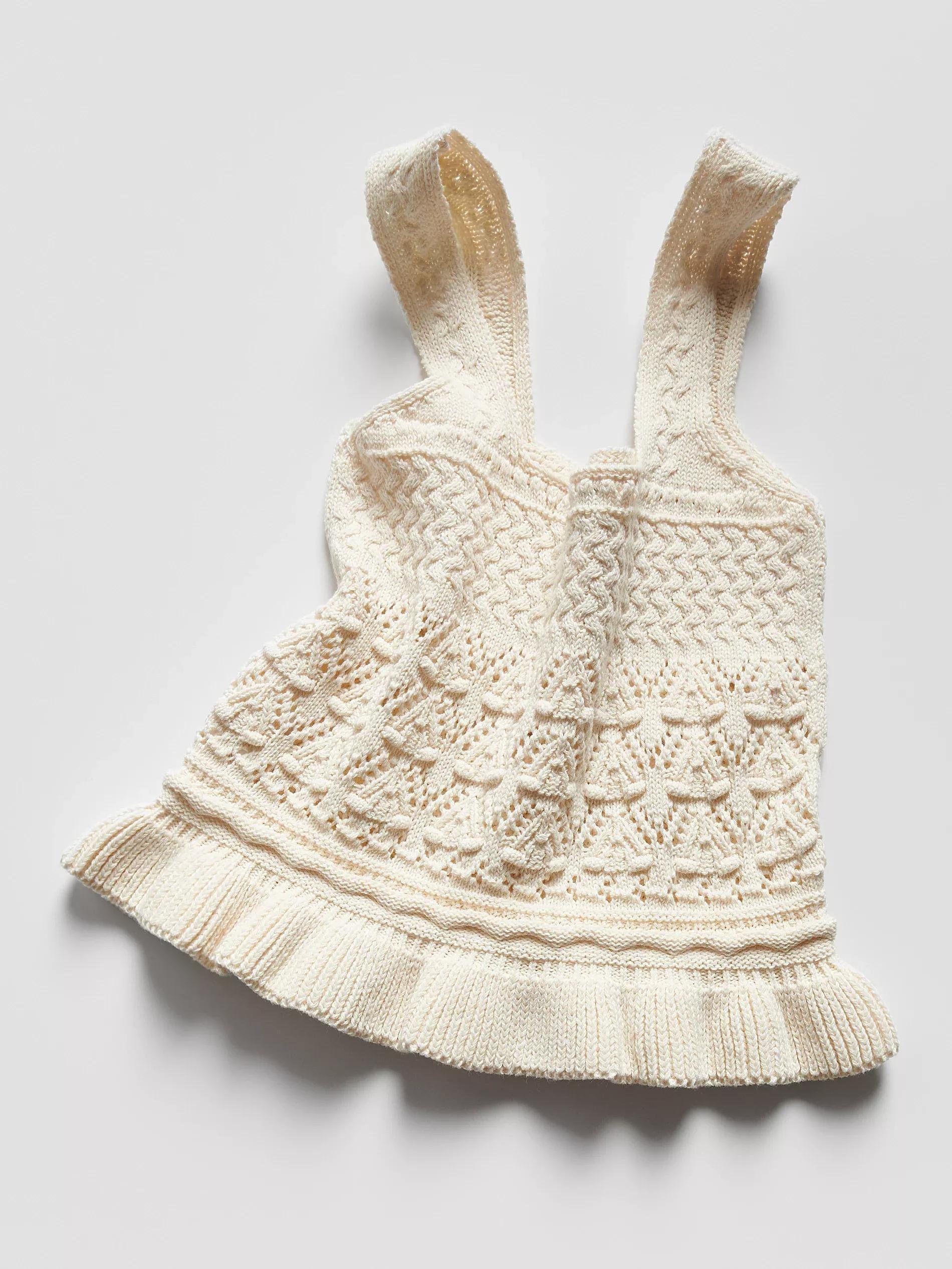 Beige Knitted Top, , large image number 2