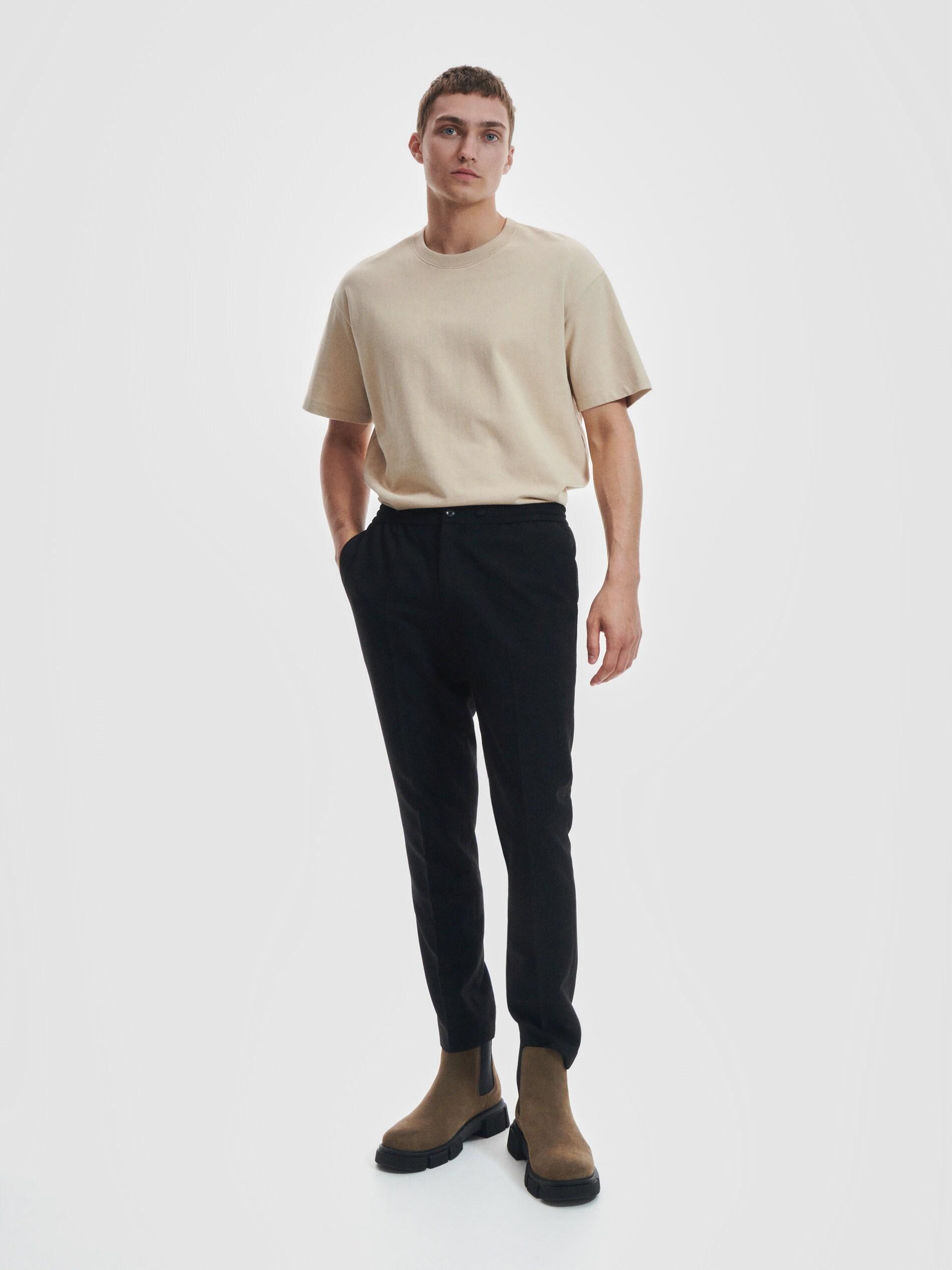 Beige Oversize T-Shirt, , large image number 0