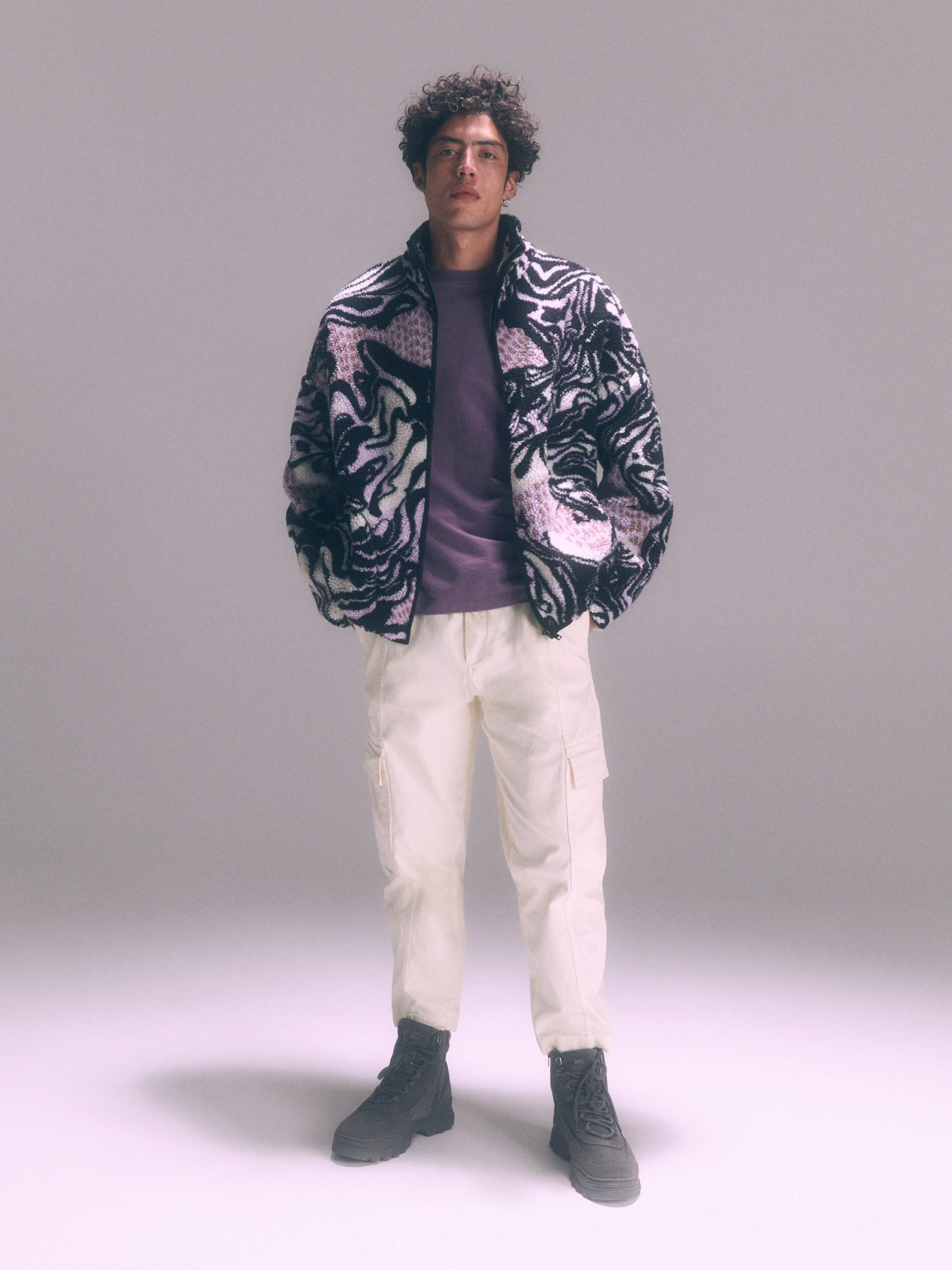 Purple Oversize T-Shirt, , large image number 0