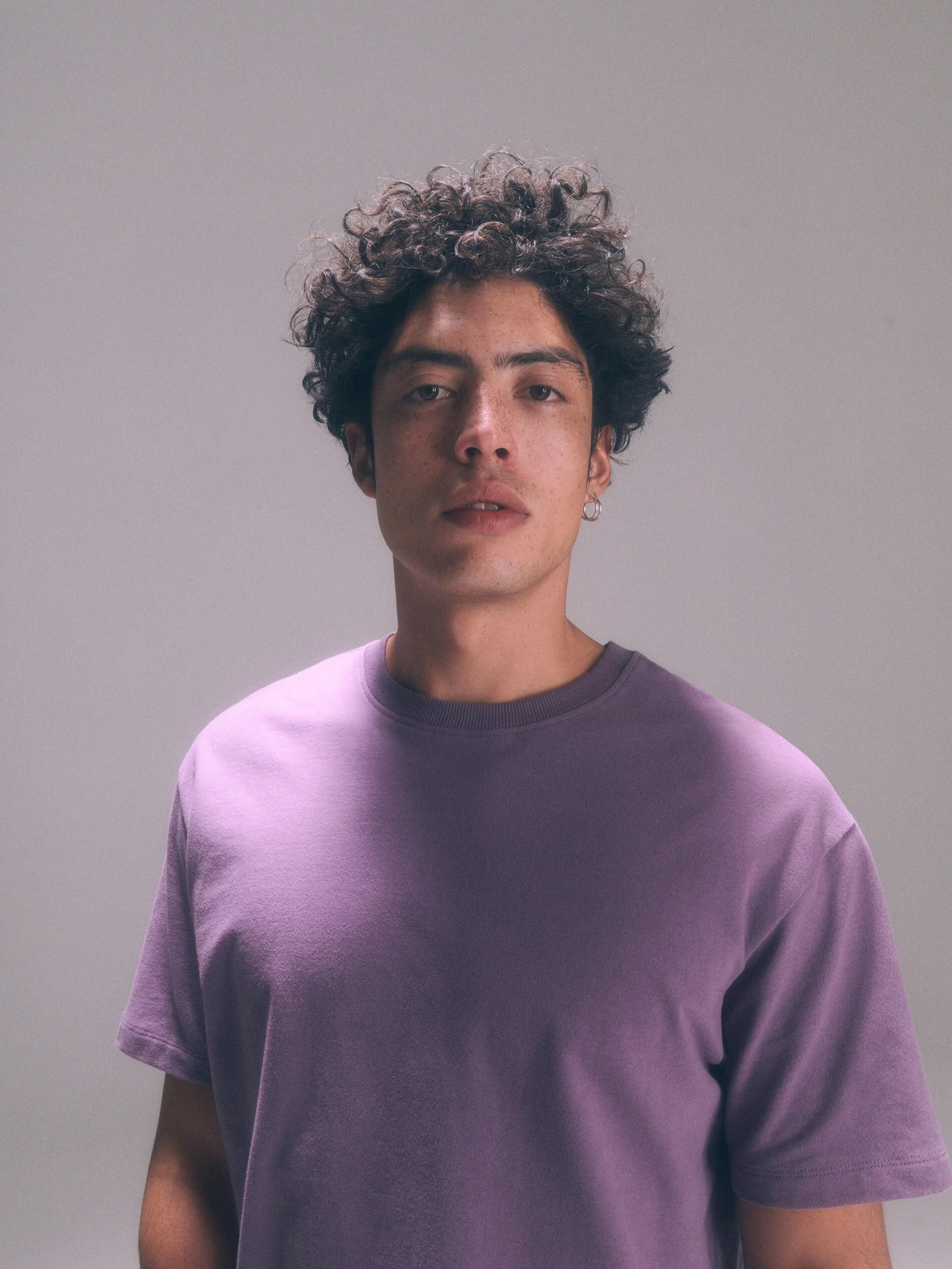 Purple Oversize T-Shirt, , large image number 1