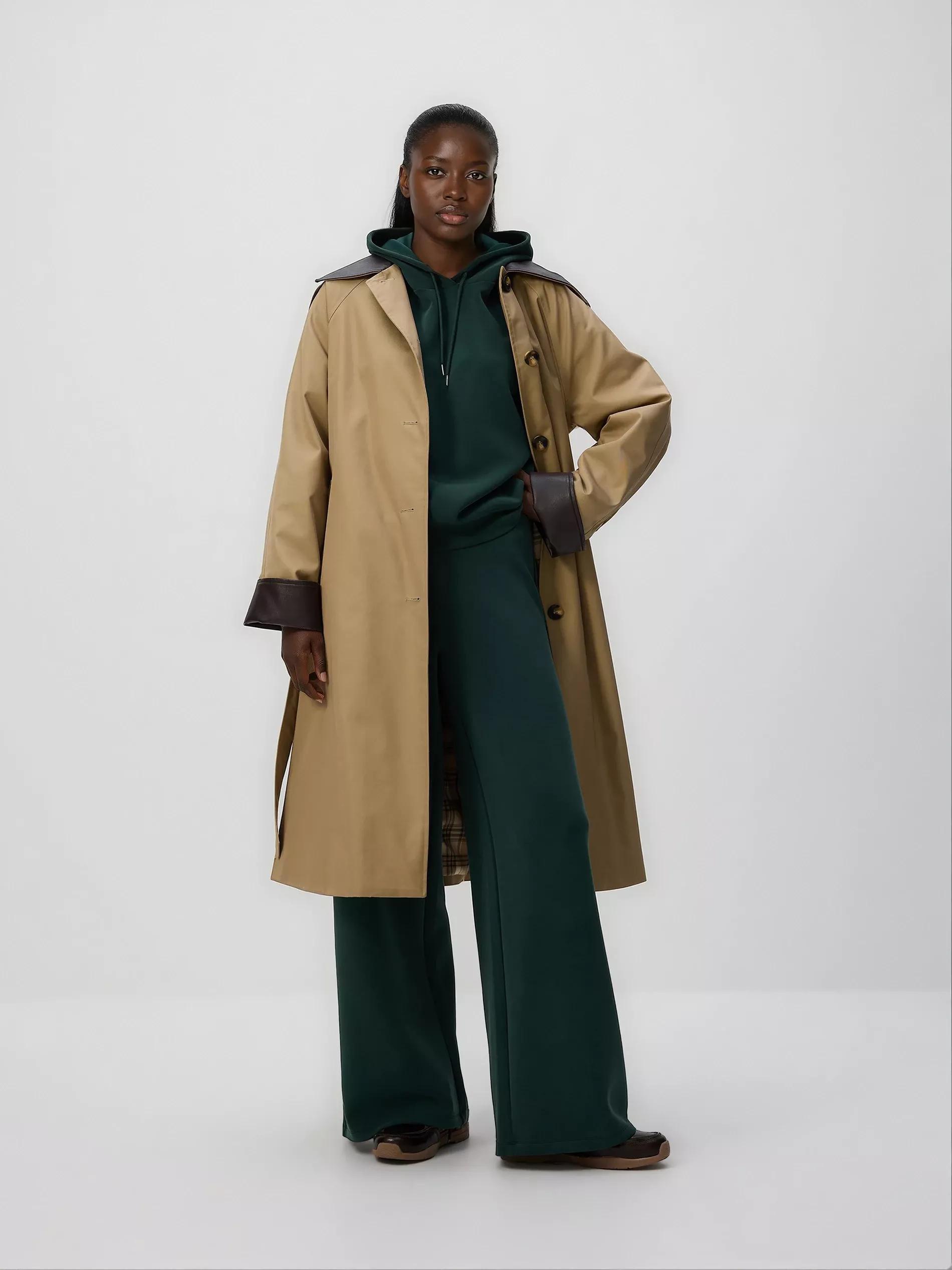 Green Modal Rich Trousers, Turquoise, large image number 0