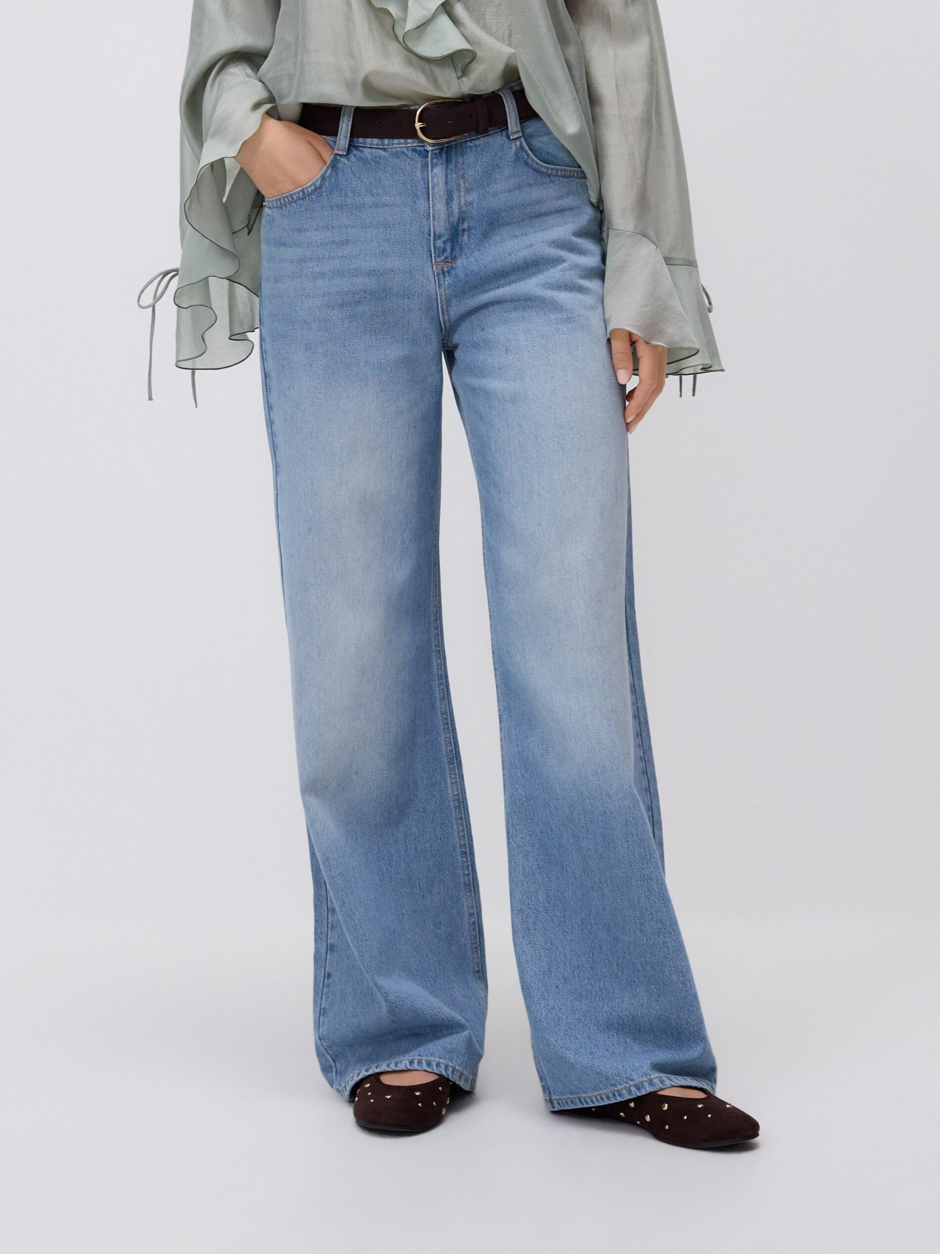 TURQUOISE Baggy fit jeans, 7401_56J, large image number 2