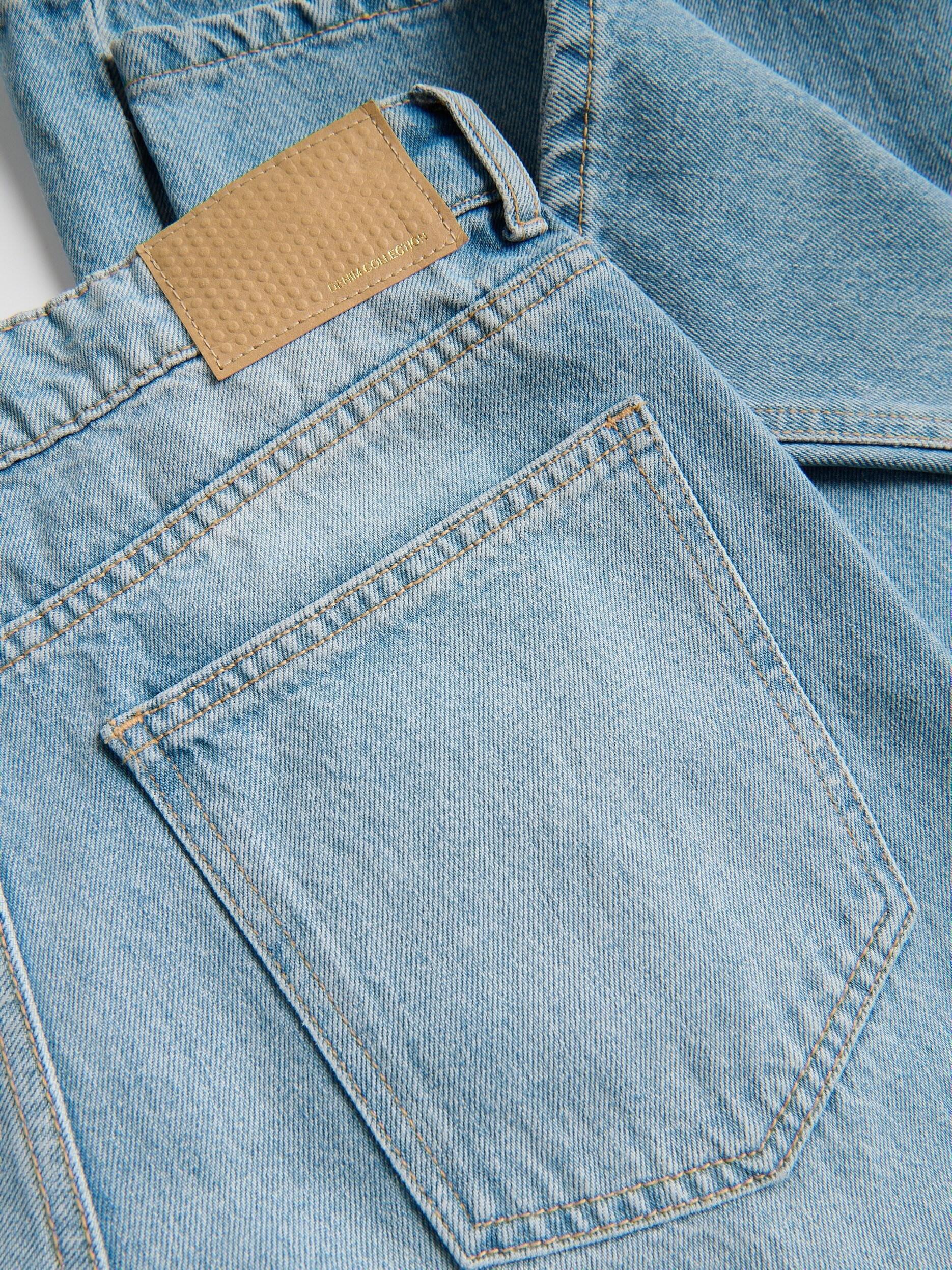 TURQUOISE Baggy fit jeans, 7401_56J, large image number 5