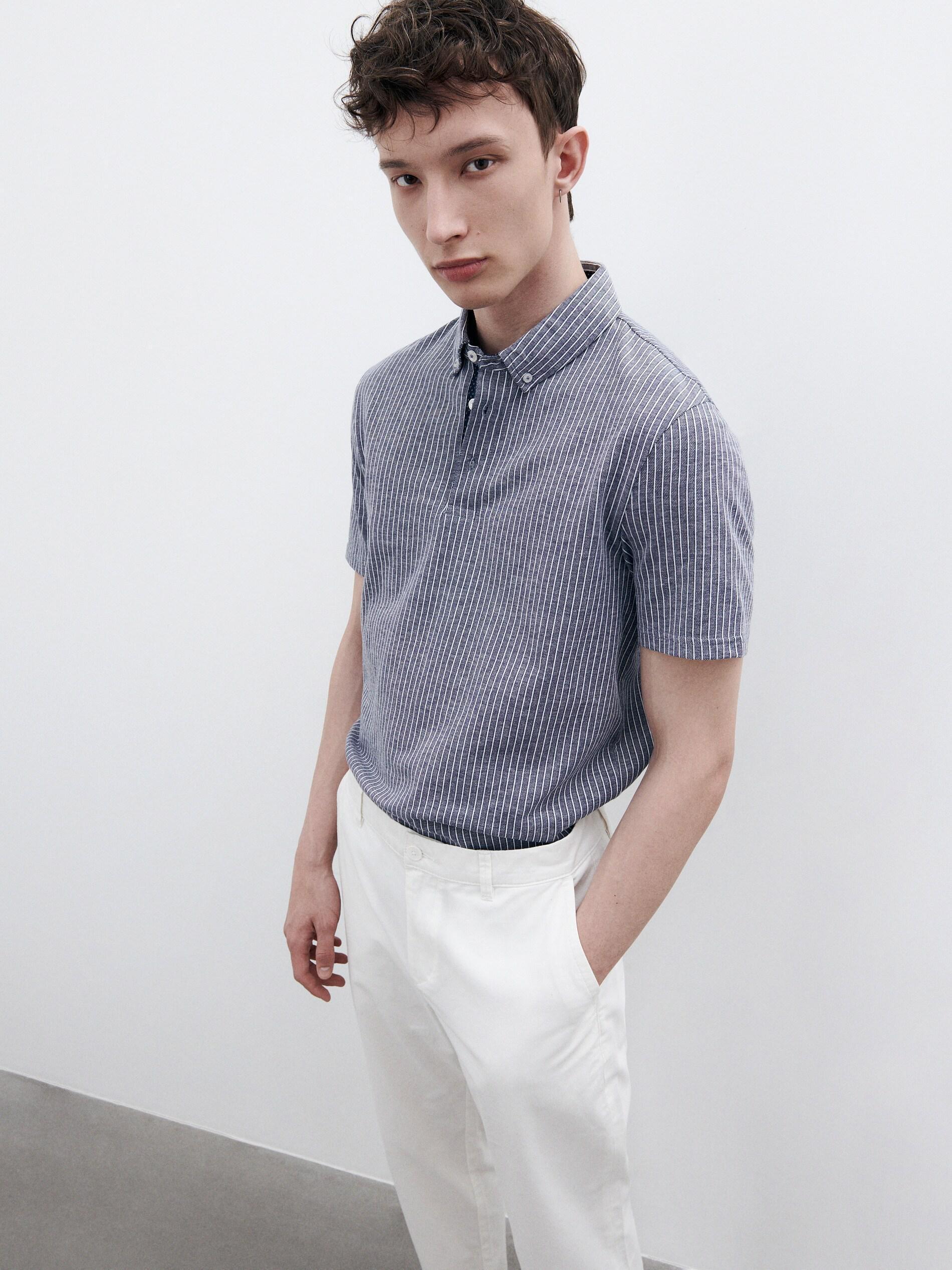 Navy Regular Fit Polo Shirt, , large image number 2