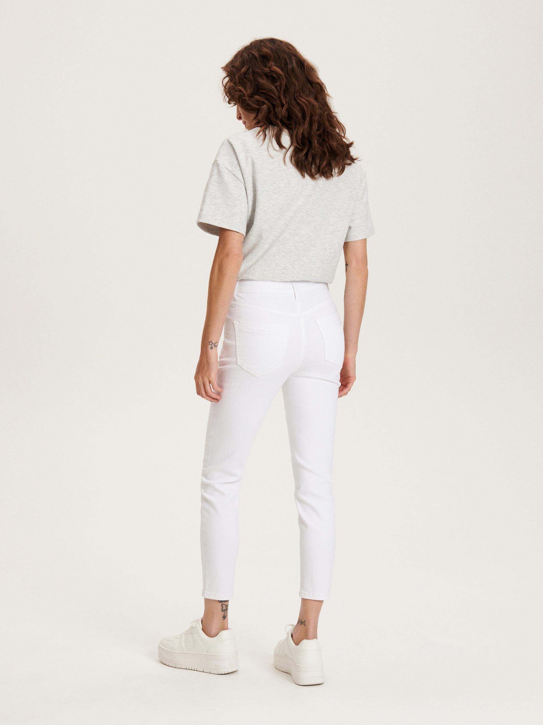 White Slim Jeans, , large image number 2