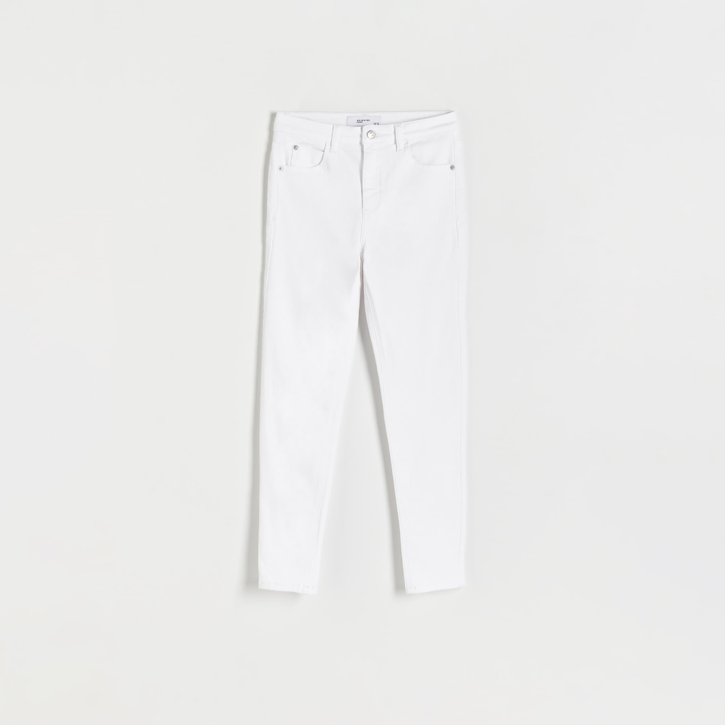 White Slim Jeans, , large image number 4