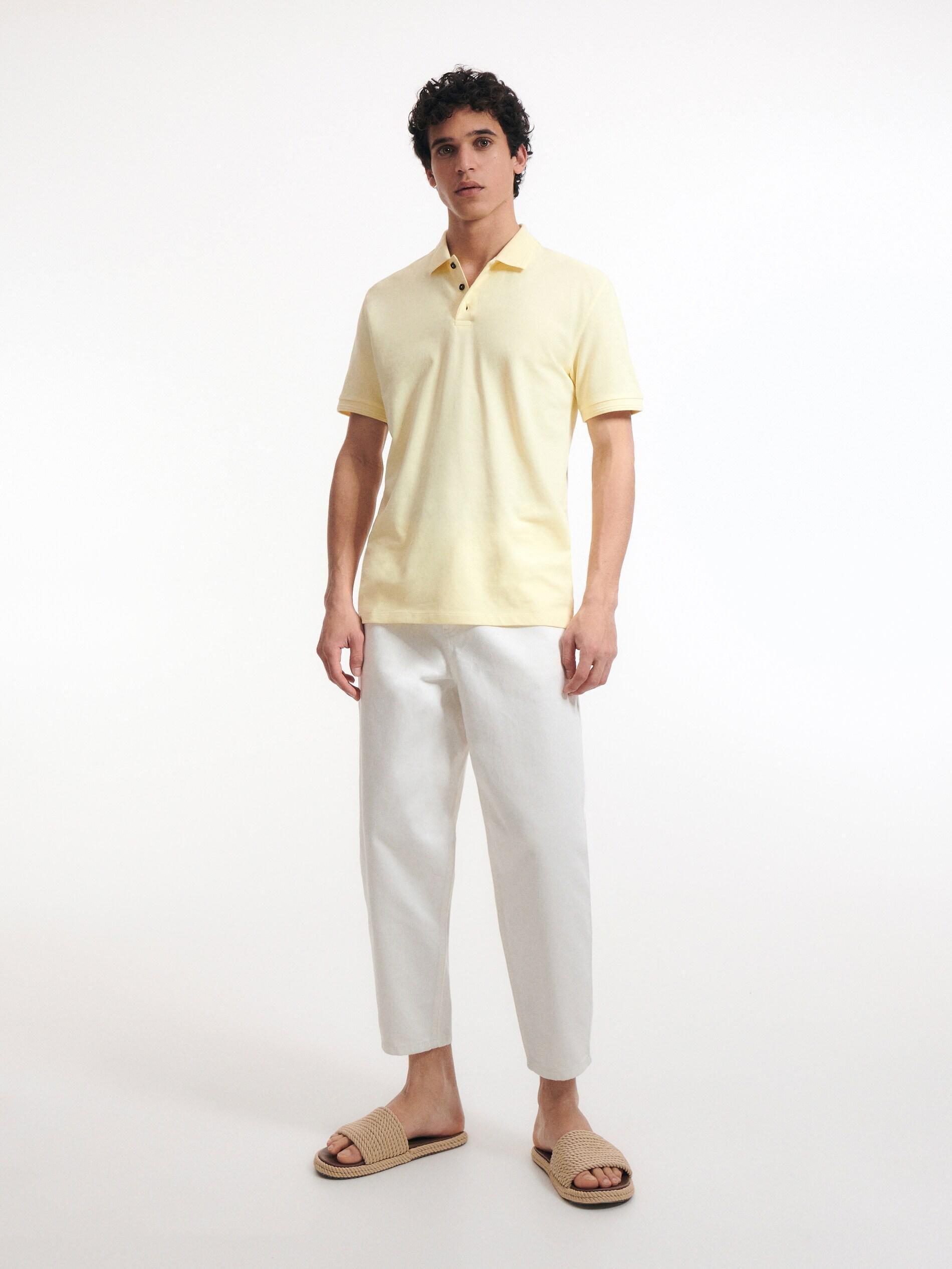 Nude Regular Polo Shirt, , large image number 0