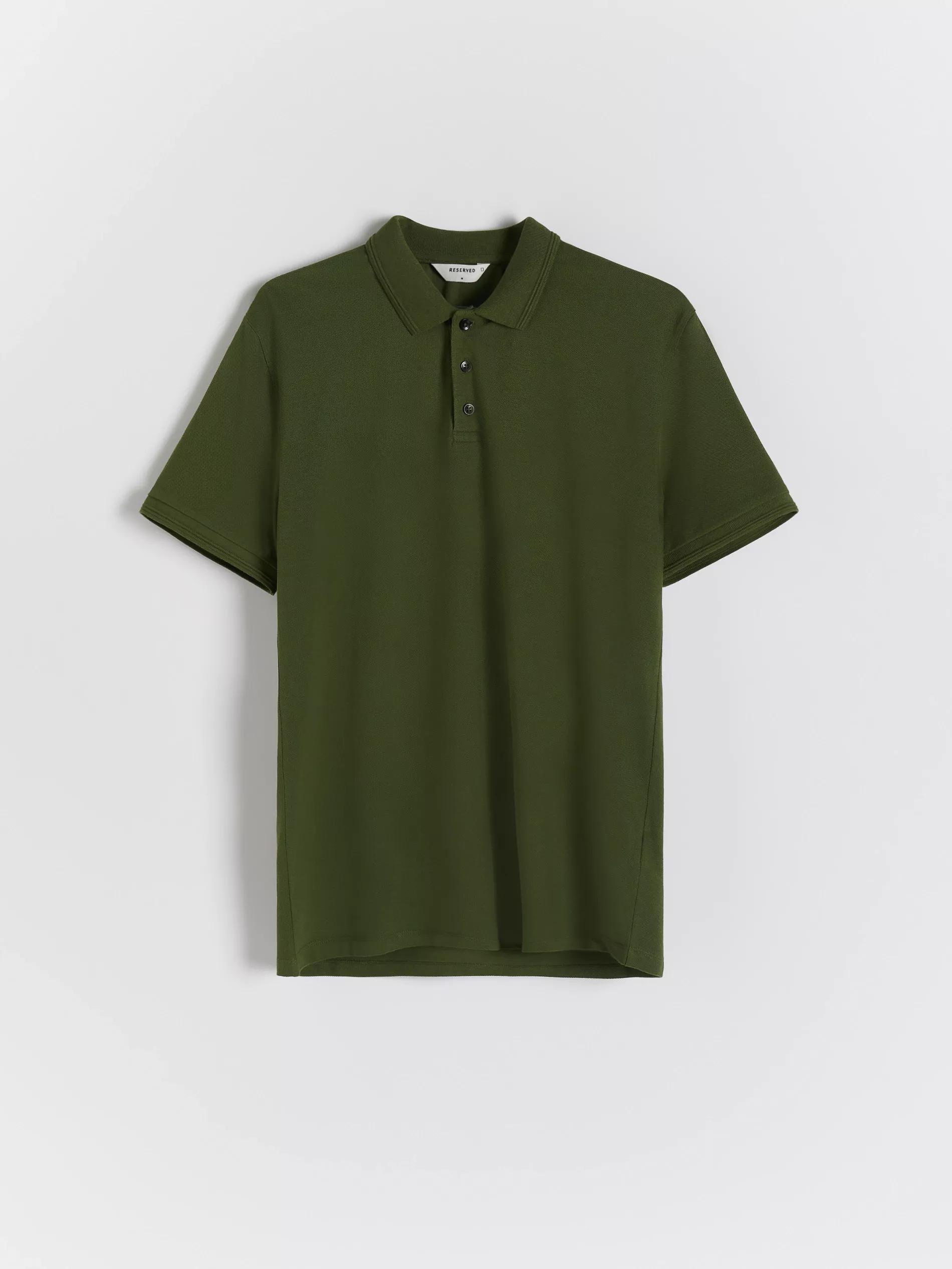 Dark Green Regular Polo Shirt, , large image number 3