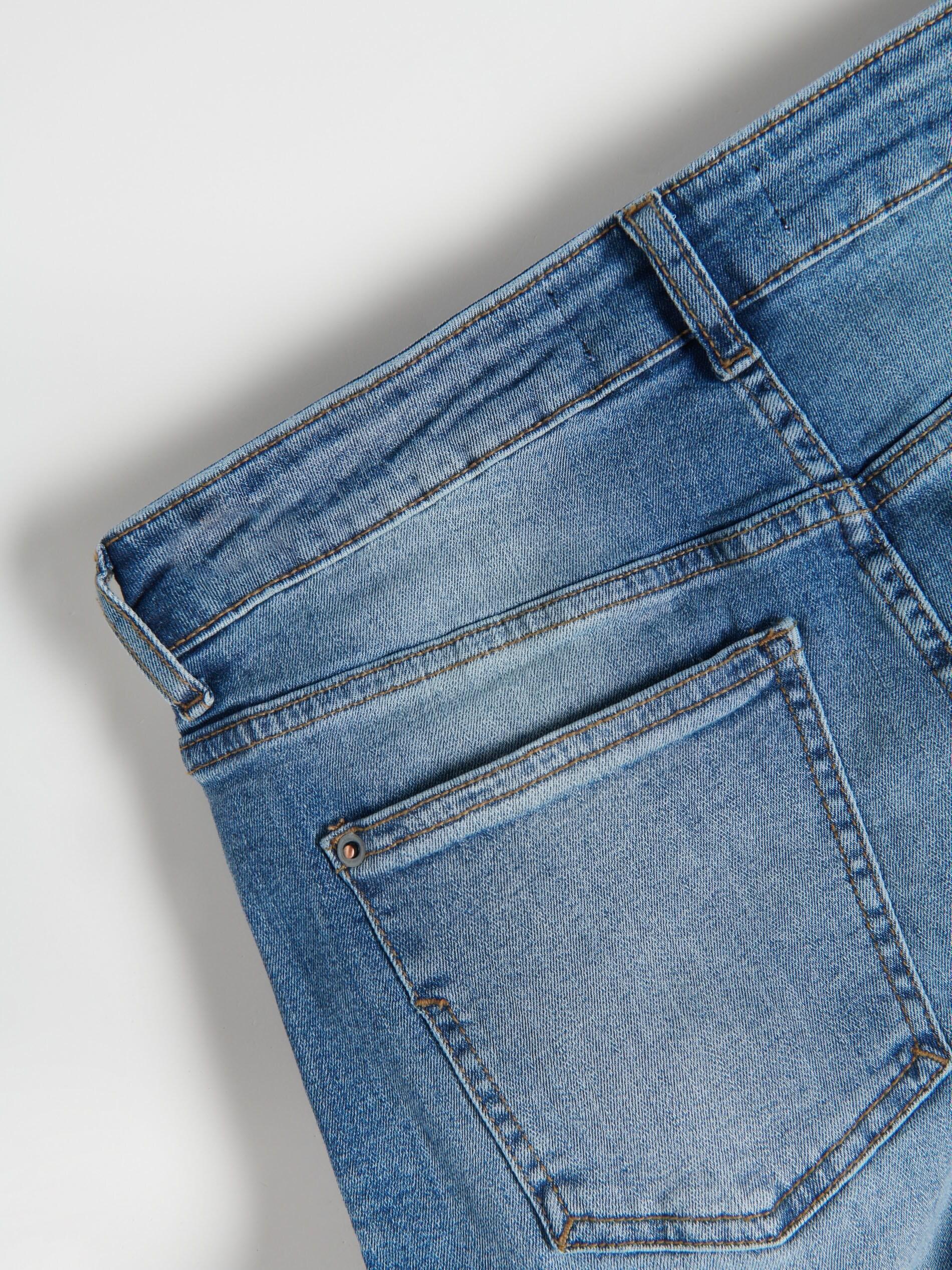 Blue Boyfriend Slim Jeans, , large image number 10