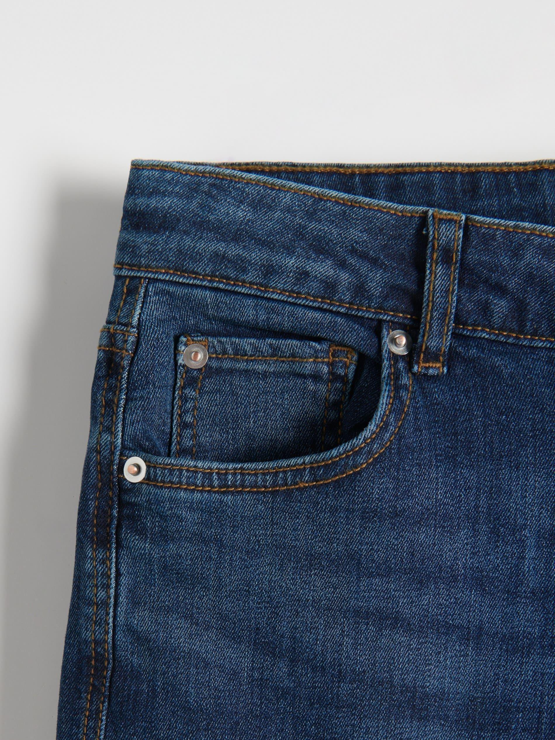 Navy Boyfriend Slim Jeans, , large image number 10