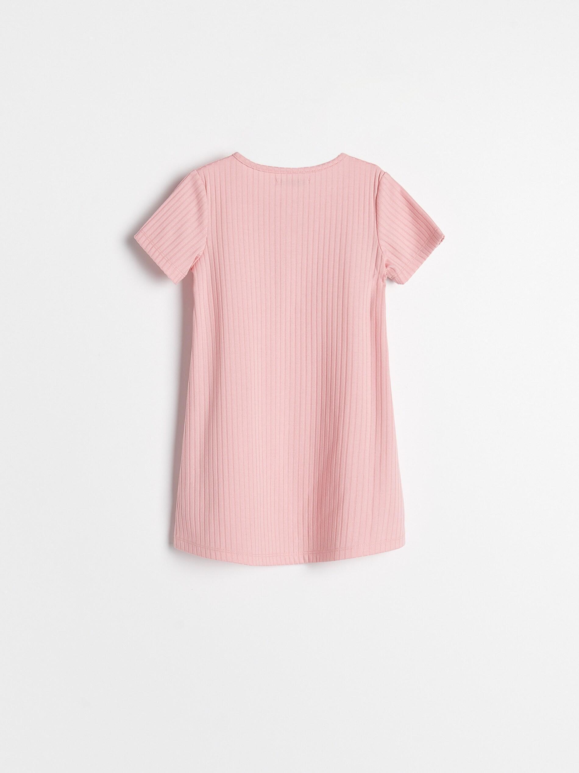 Pink Stripe Dress, Kids Girl, , large image number 1