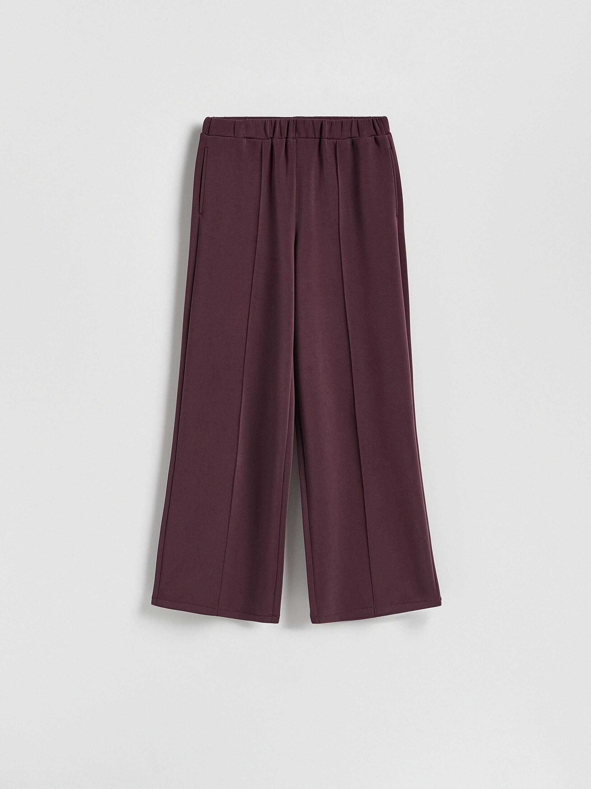 Purple Modal Rich Trousers, Purple, medium