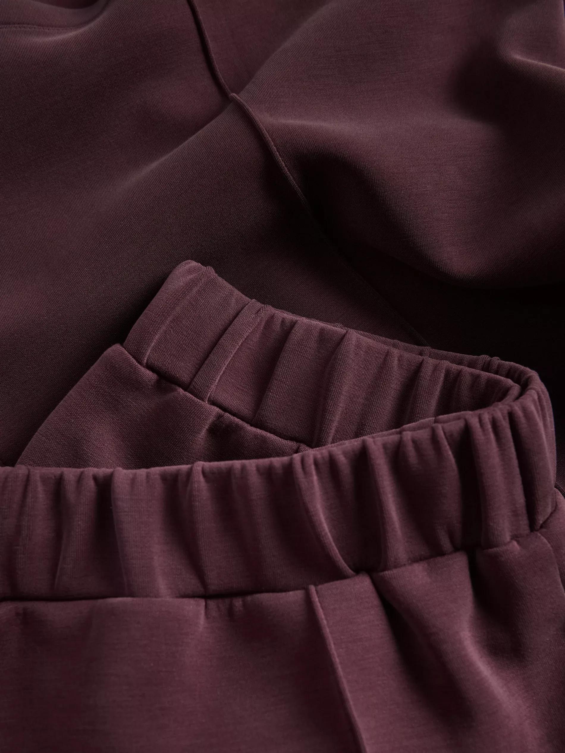 Purple Modal Rich Trousers, Purple, large image number 4