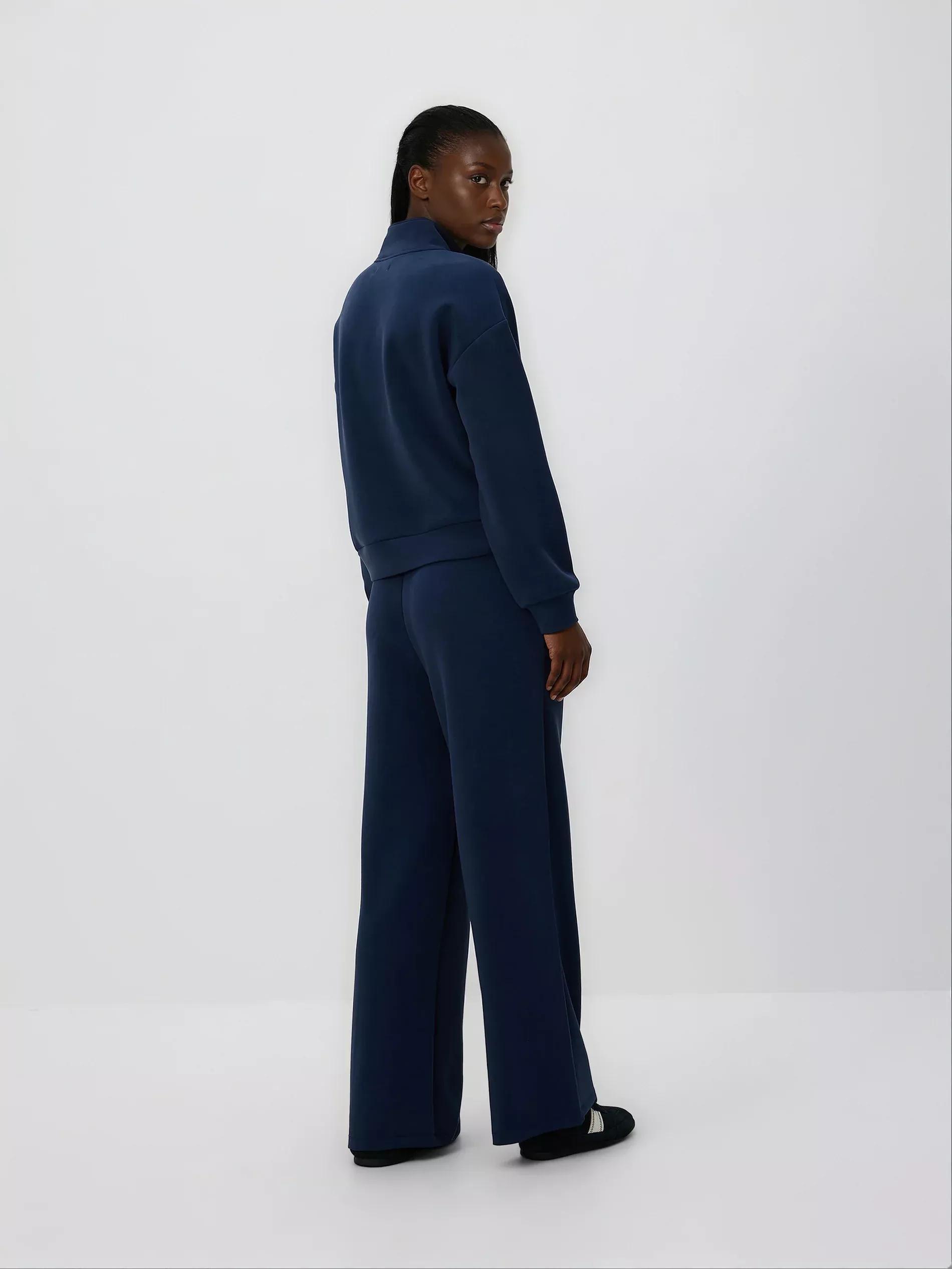 Navy Modal Rich Trousers, Navy, large image number 2