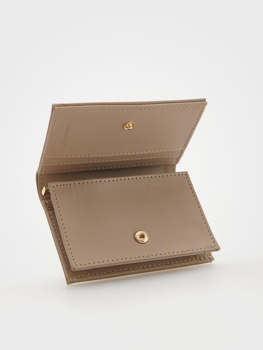Brown Small Wallet, Brown, large image number 1