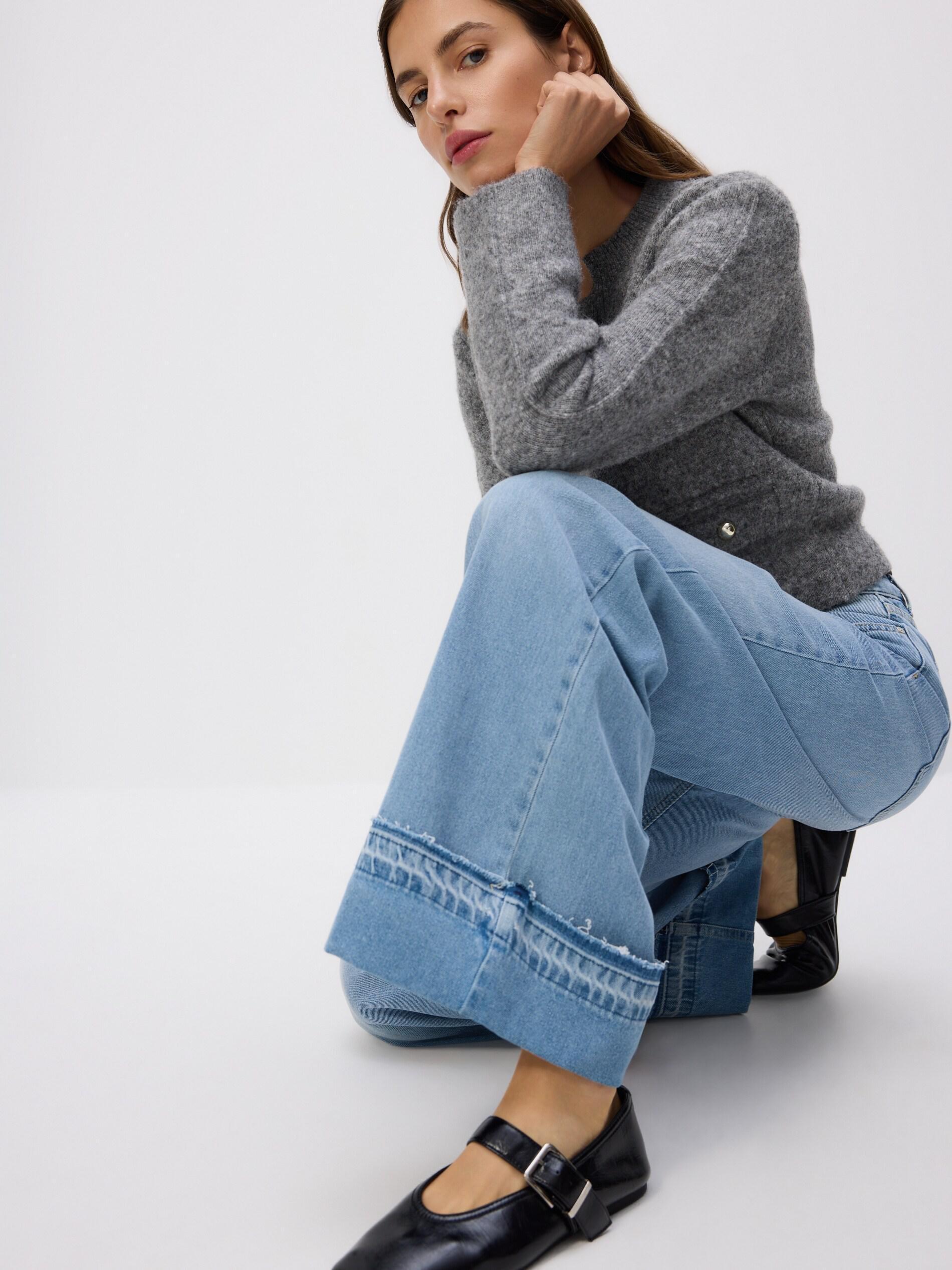 Blue Jeans Jeans Trousers, Blue, large image number 3