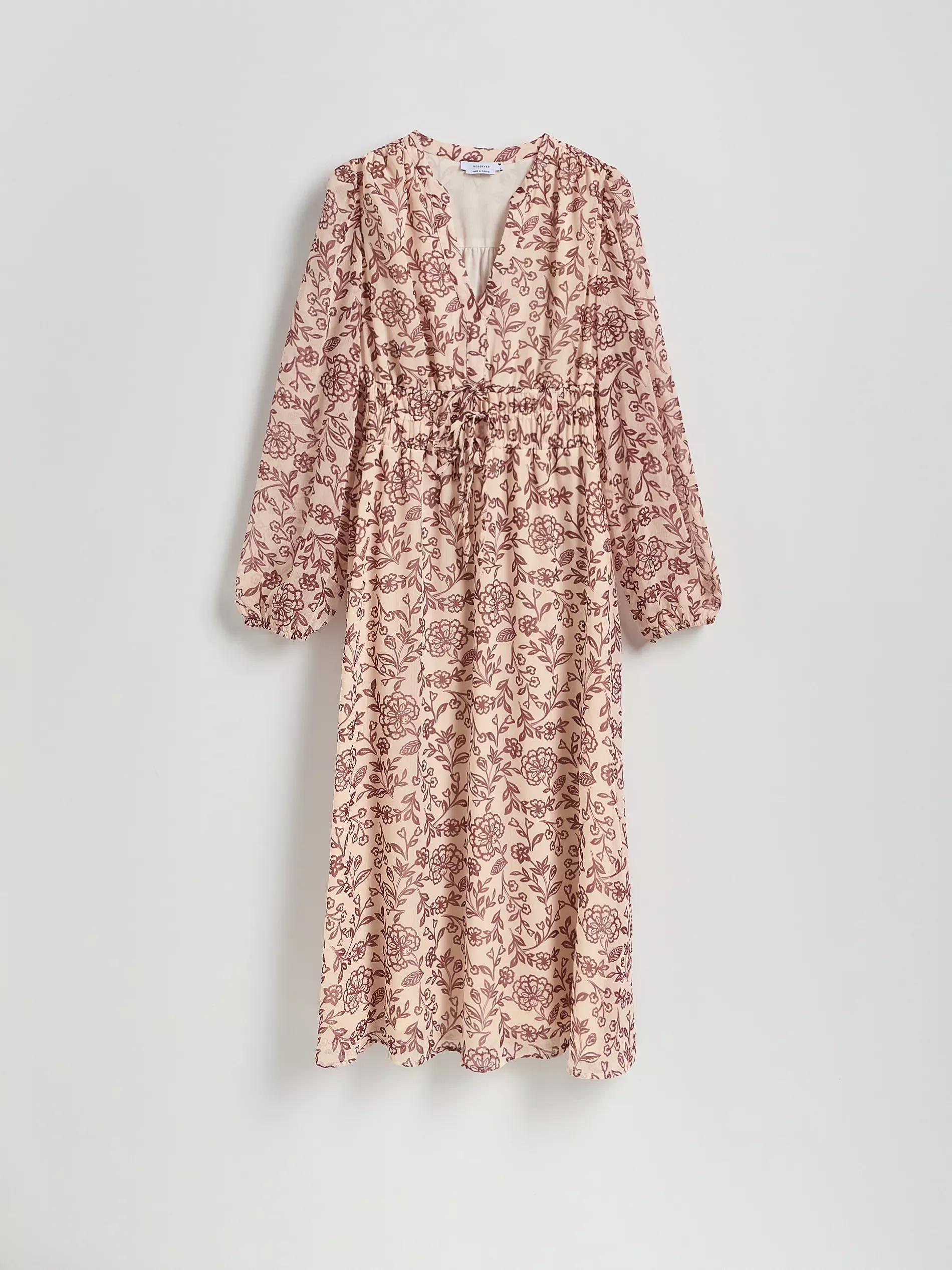 Multicolour Maxi Dress With Pattern, , large image number 0