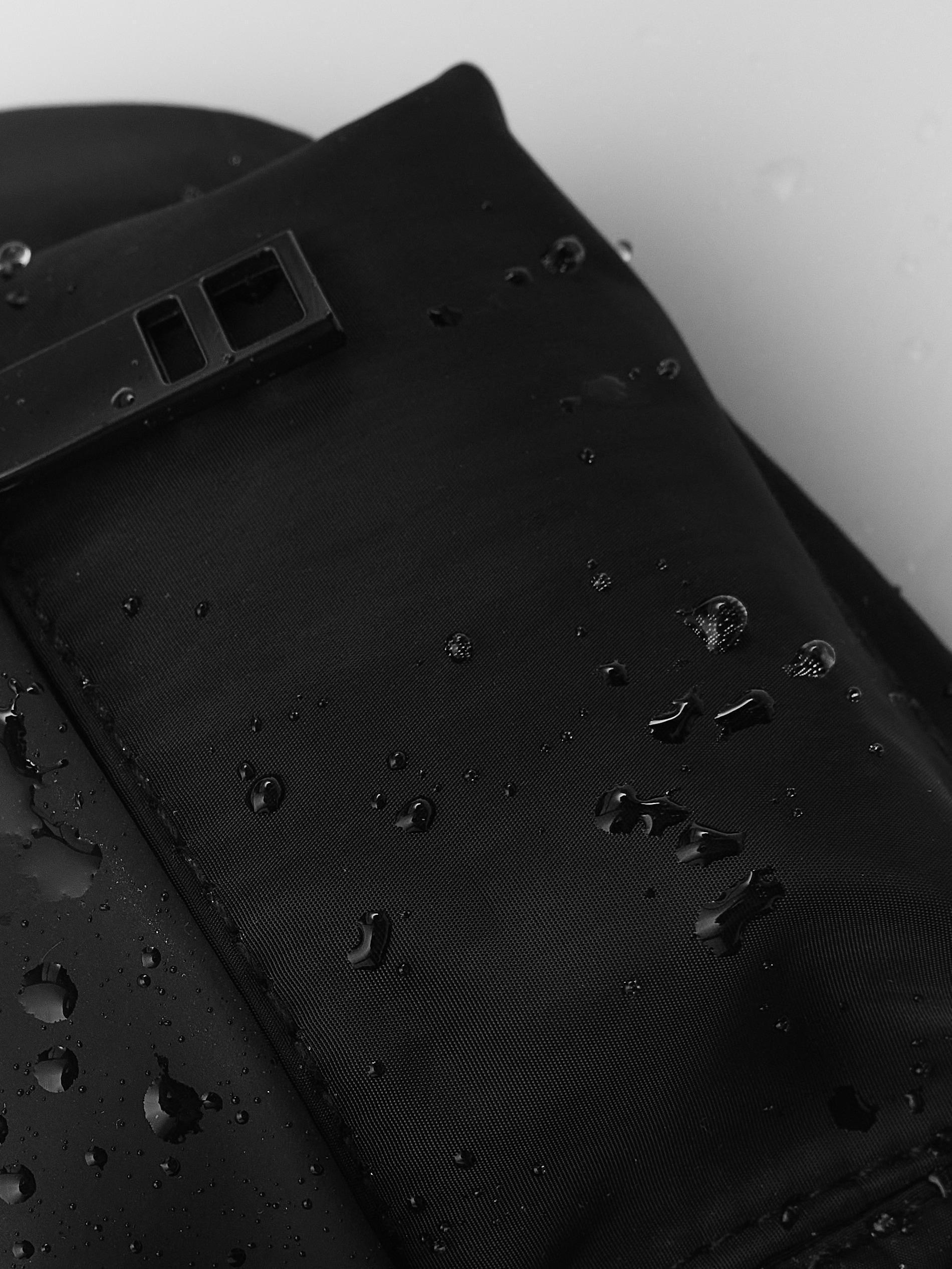 Black Bum Bag, Black, large image number 4