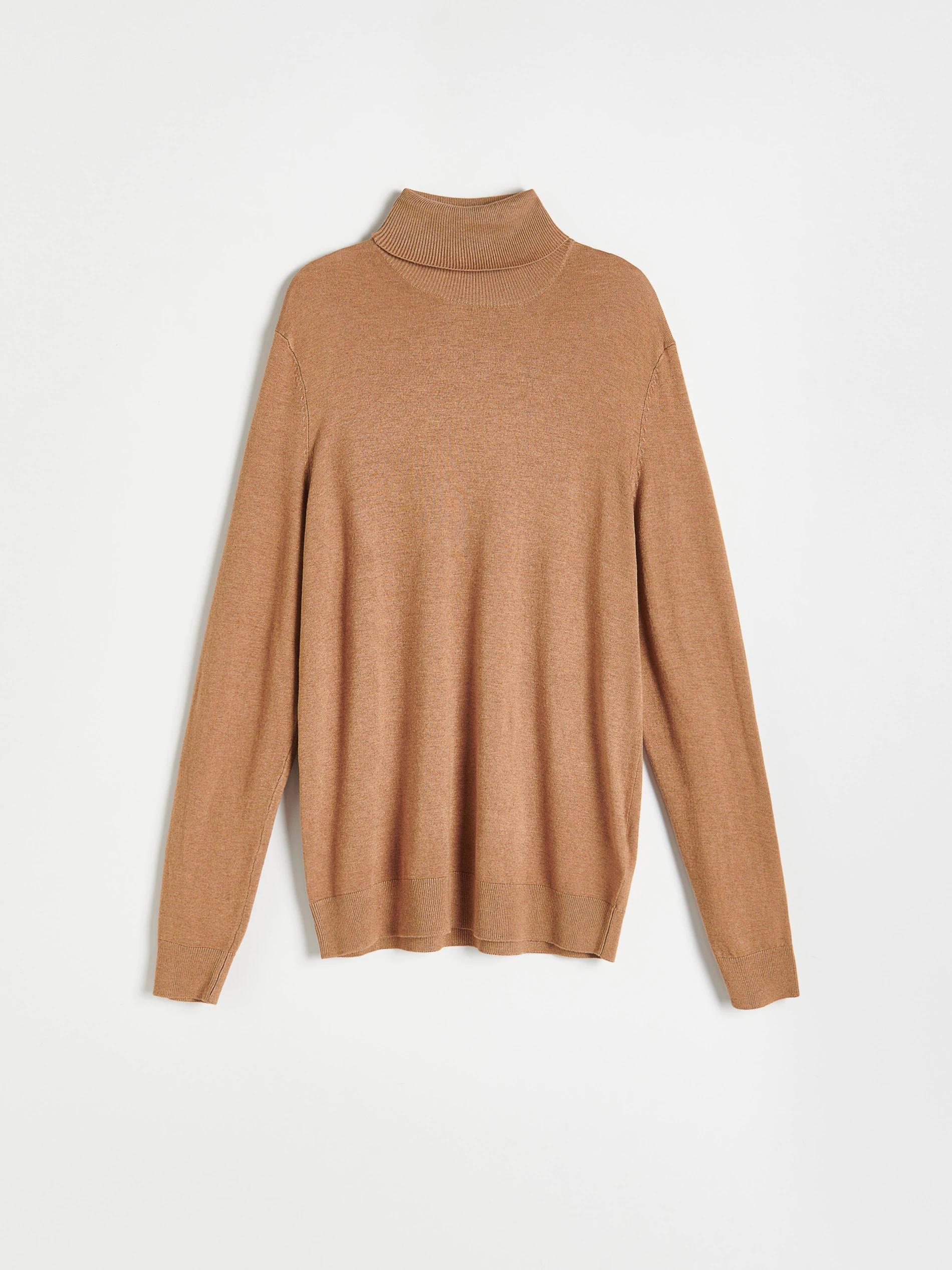 Beige Classic Golf Sweater, Men, , large image number 4