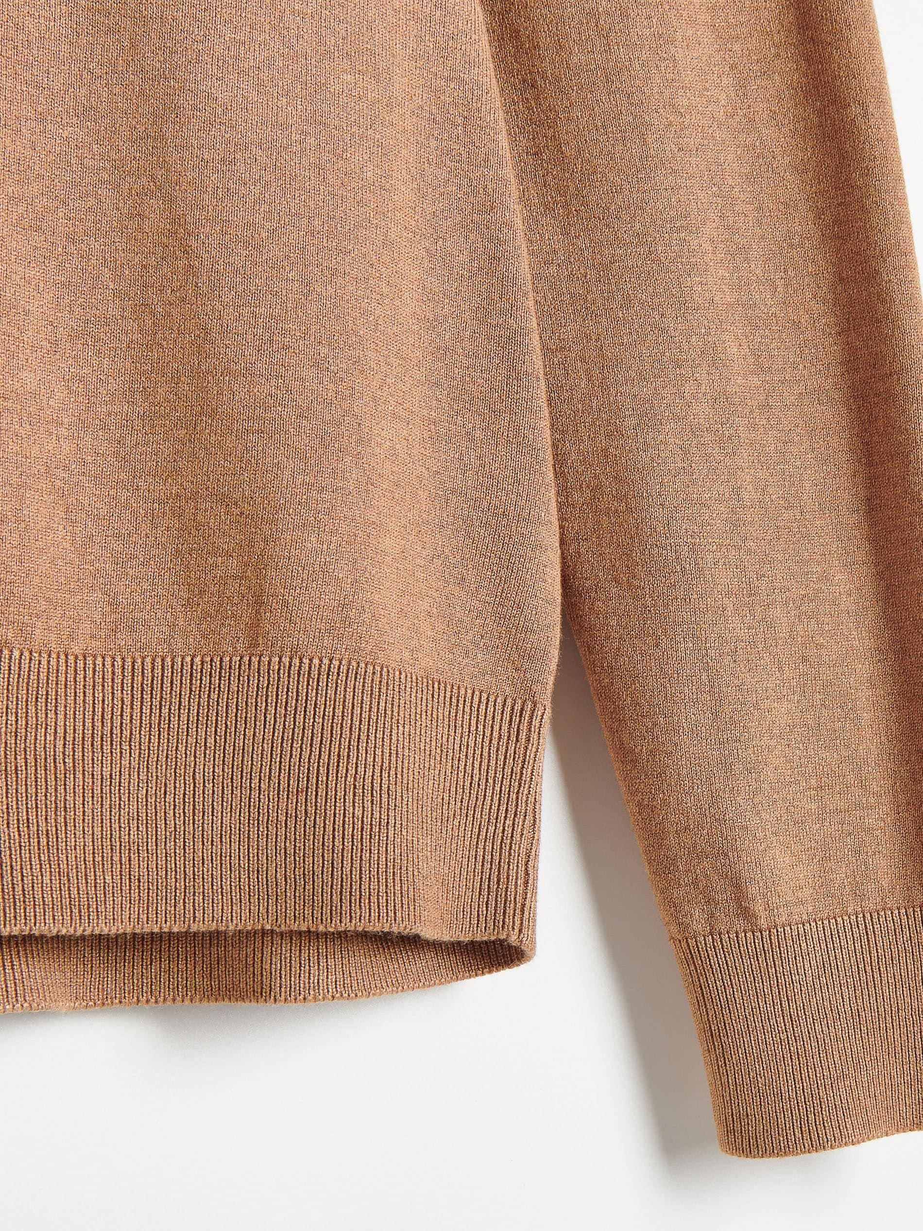 Beige Classic Golf Sweater, Men, , large image number 5