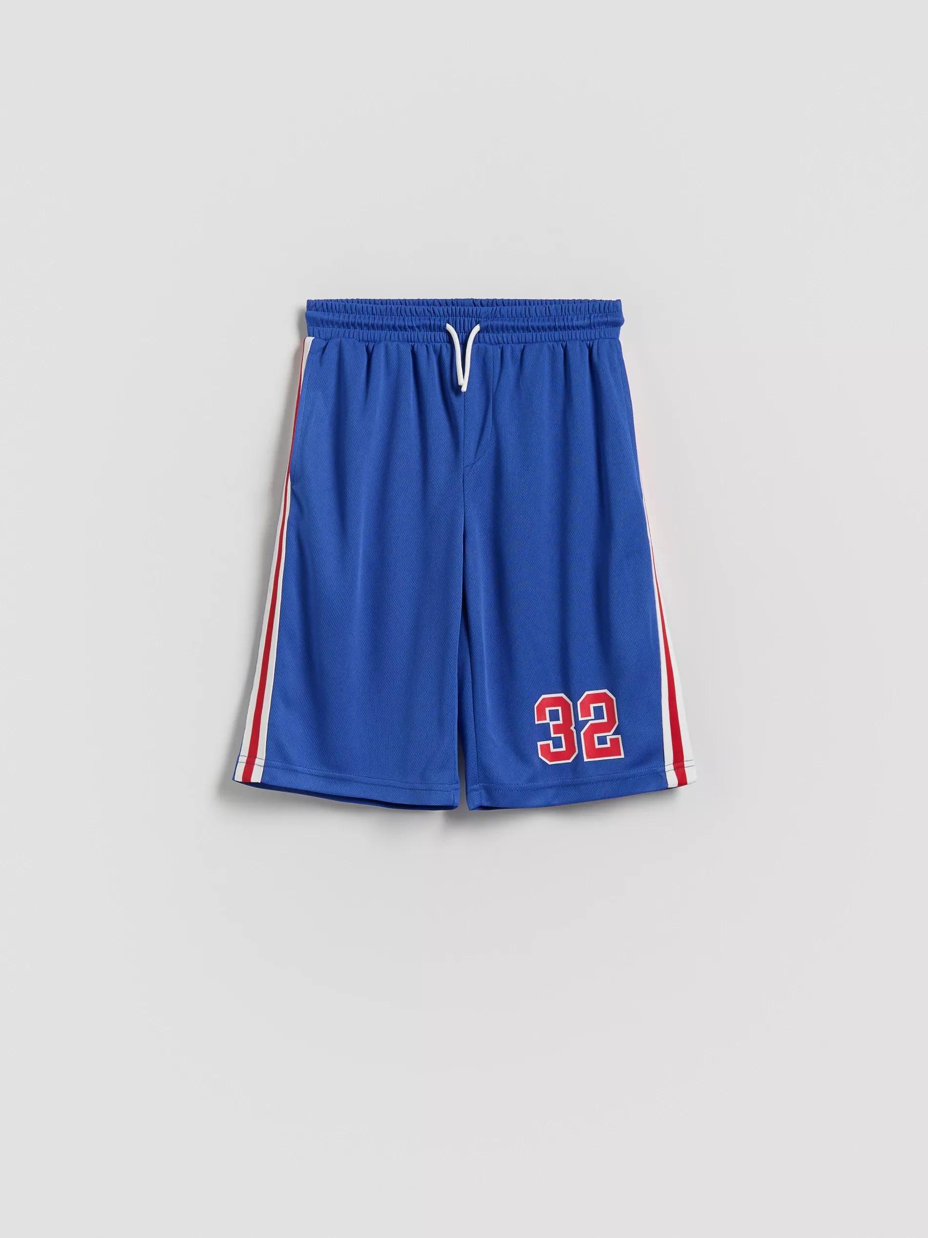 BLUE Sports shorts, Blue, large image number 0