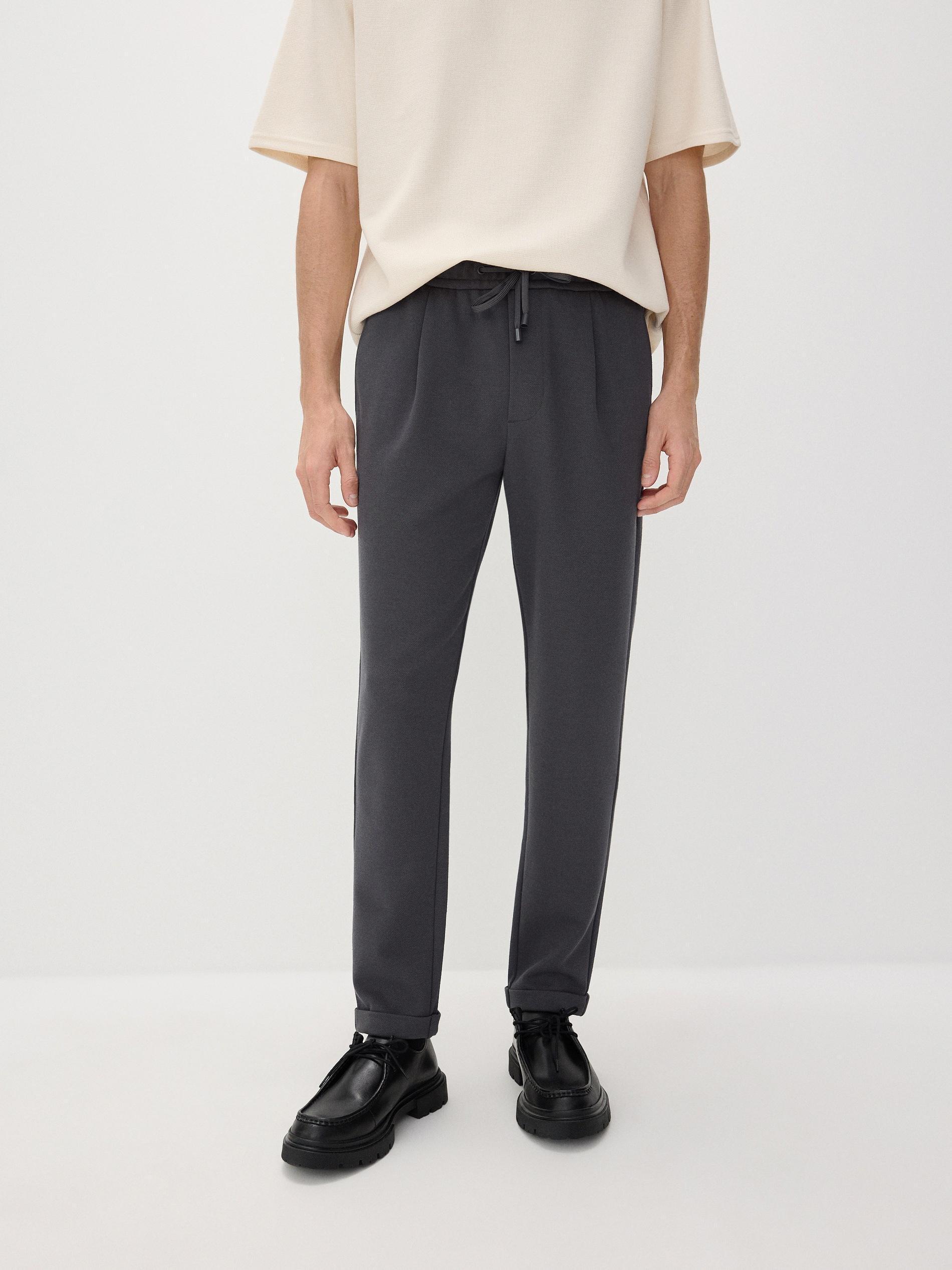 Grey Regular Trousers, , large image number 2