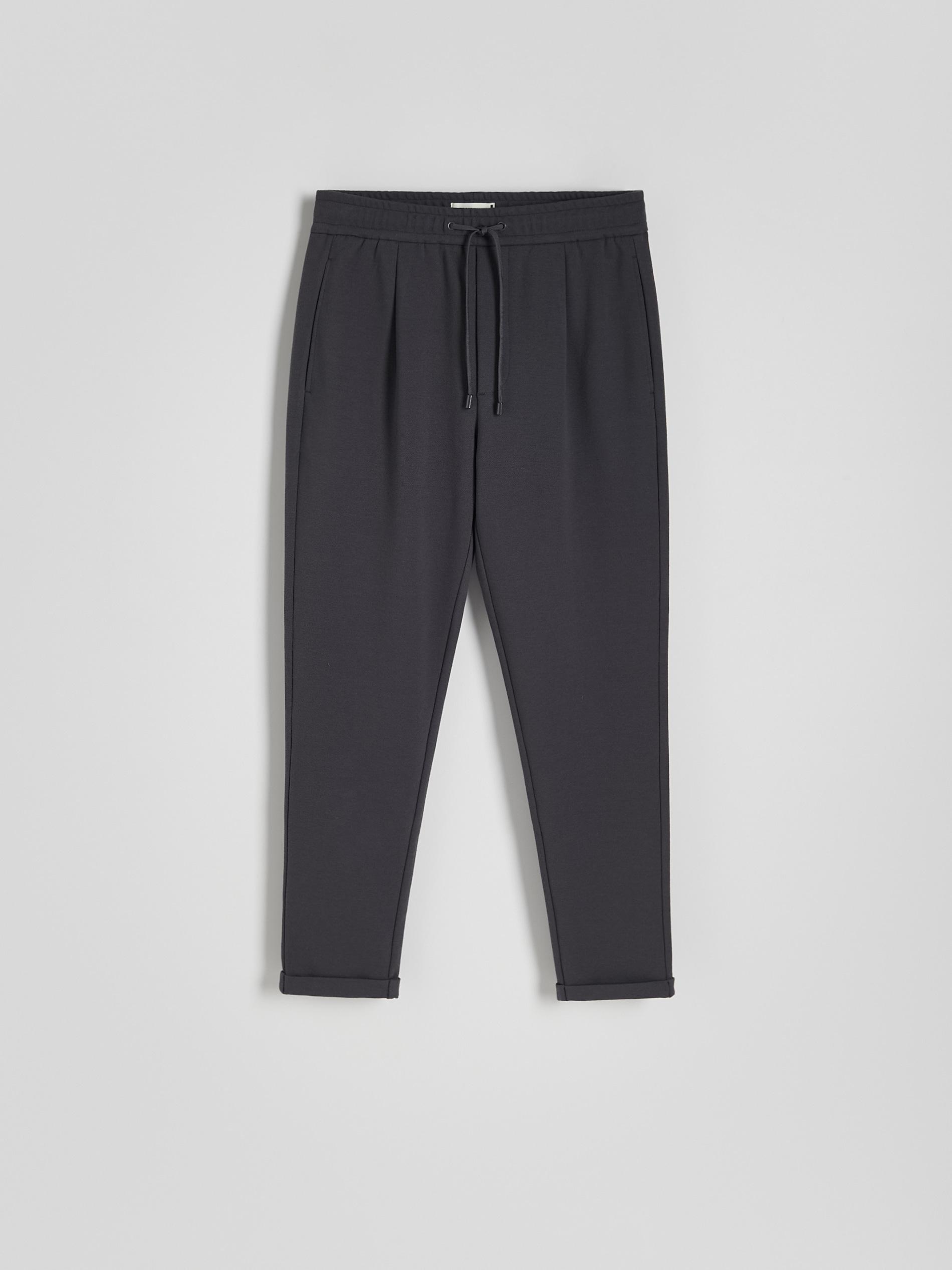 Grey Regular Trousers, , large image number 4