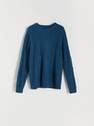Reserved - Turquoise Basic Sweater, Men