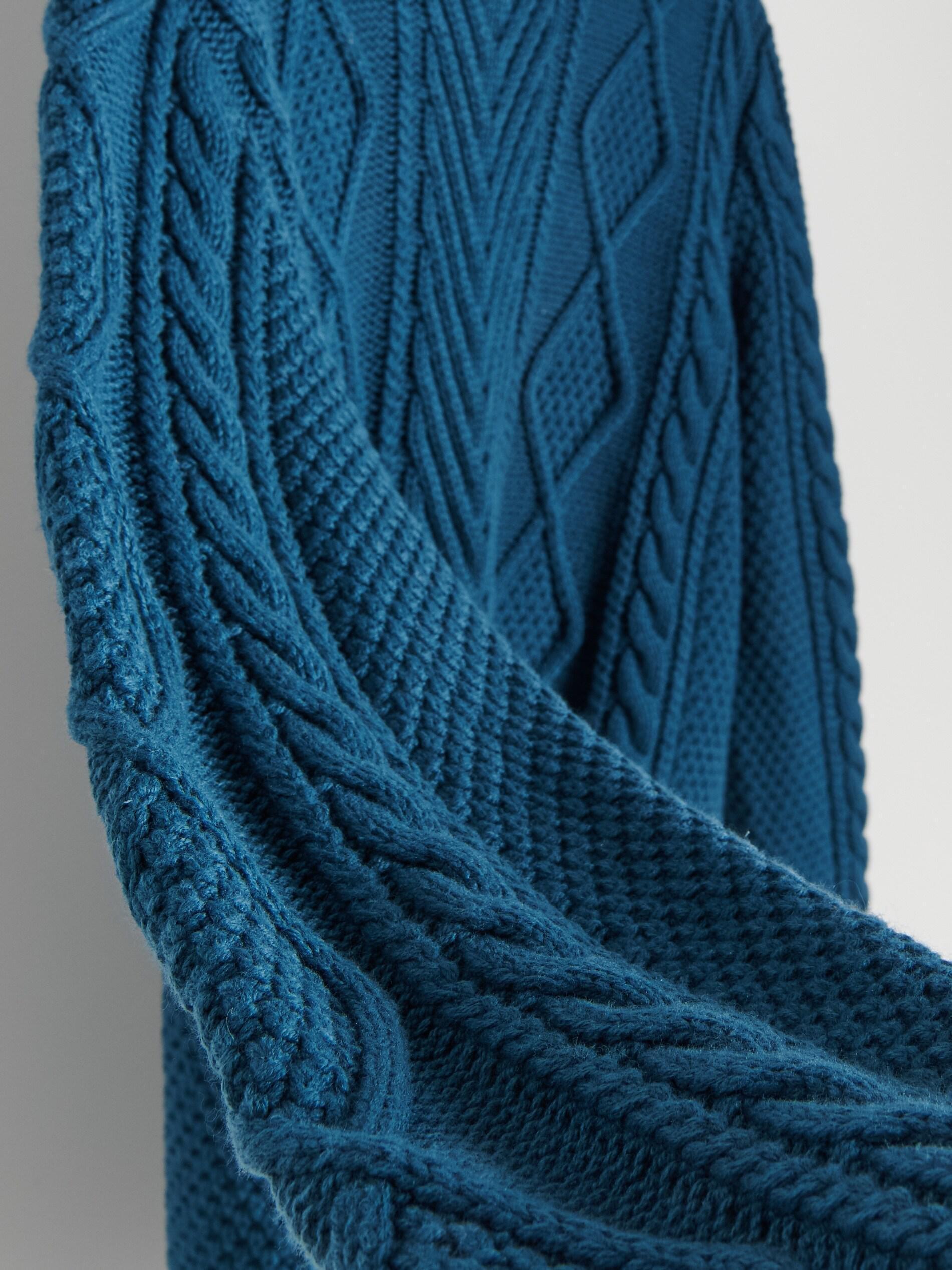 Turquoise Basic Sweater, Men, , large image number 8