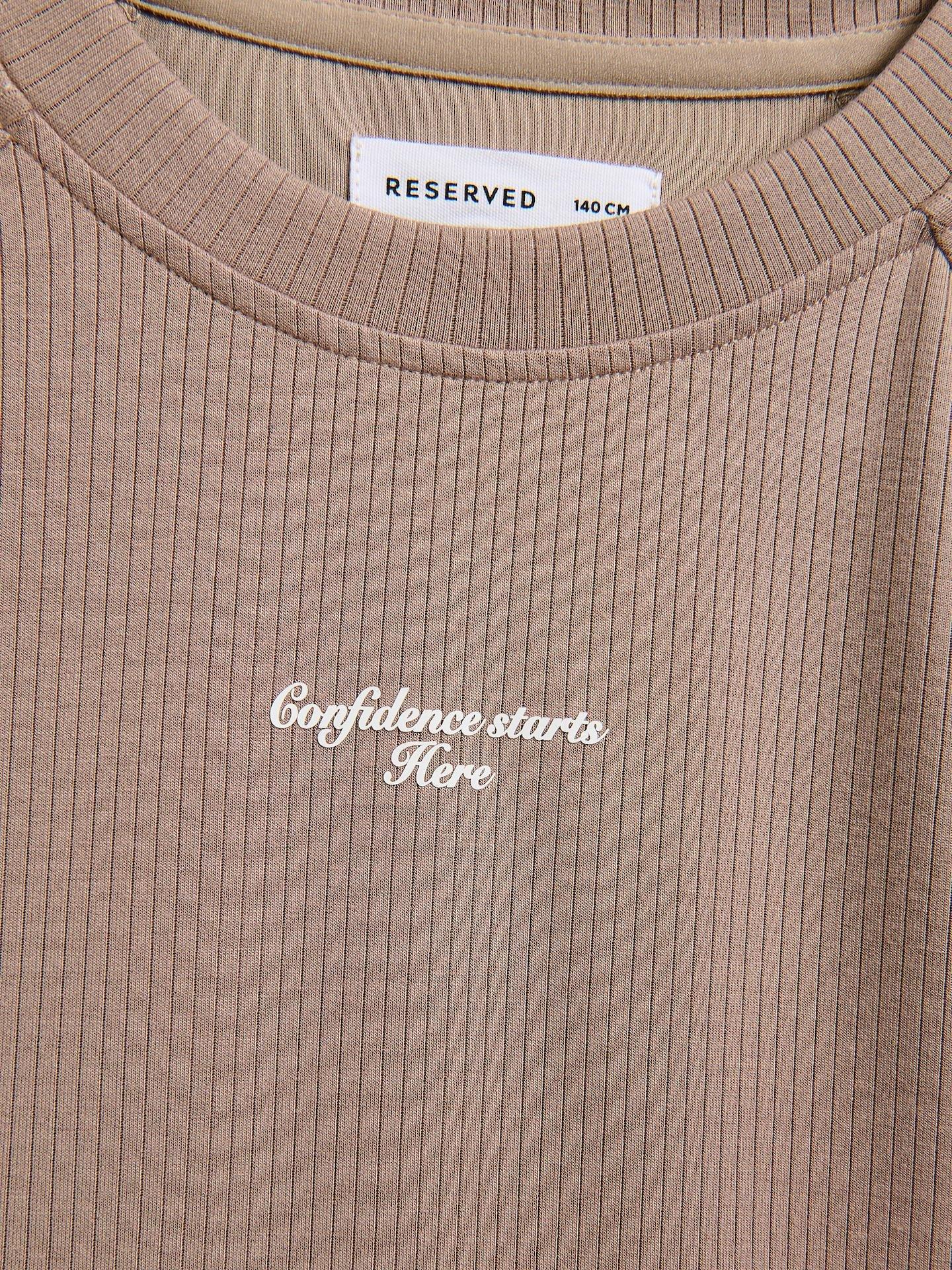 Beige Knitted Viscose Rich Set, Beige, medium