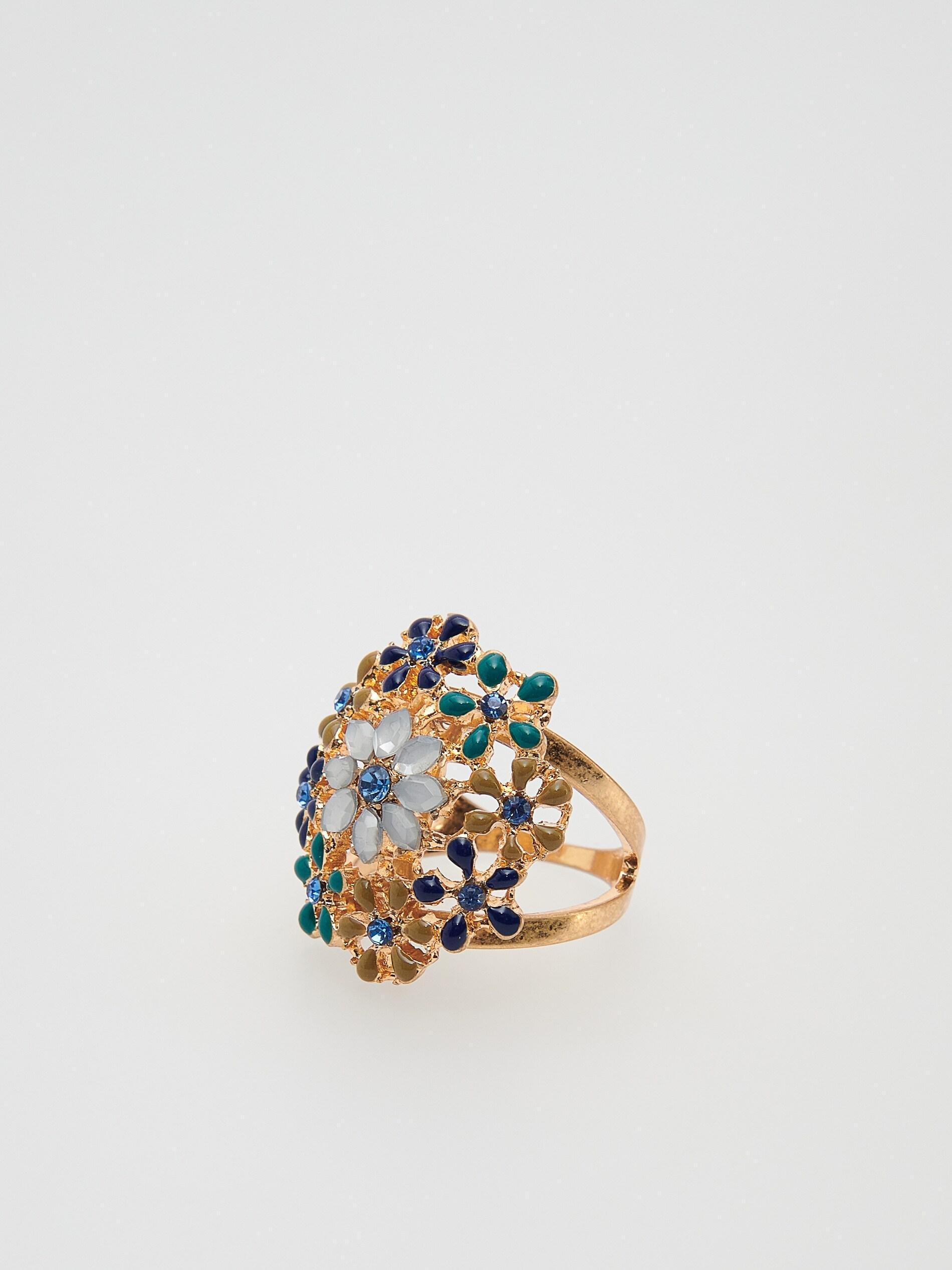 Multicolour Stone Ring, , large image number 1