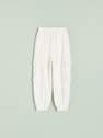 Reserved - Cream Wide Pants With Pockets, Kids Girl