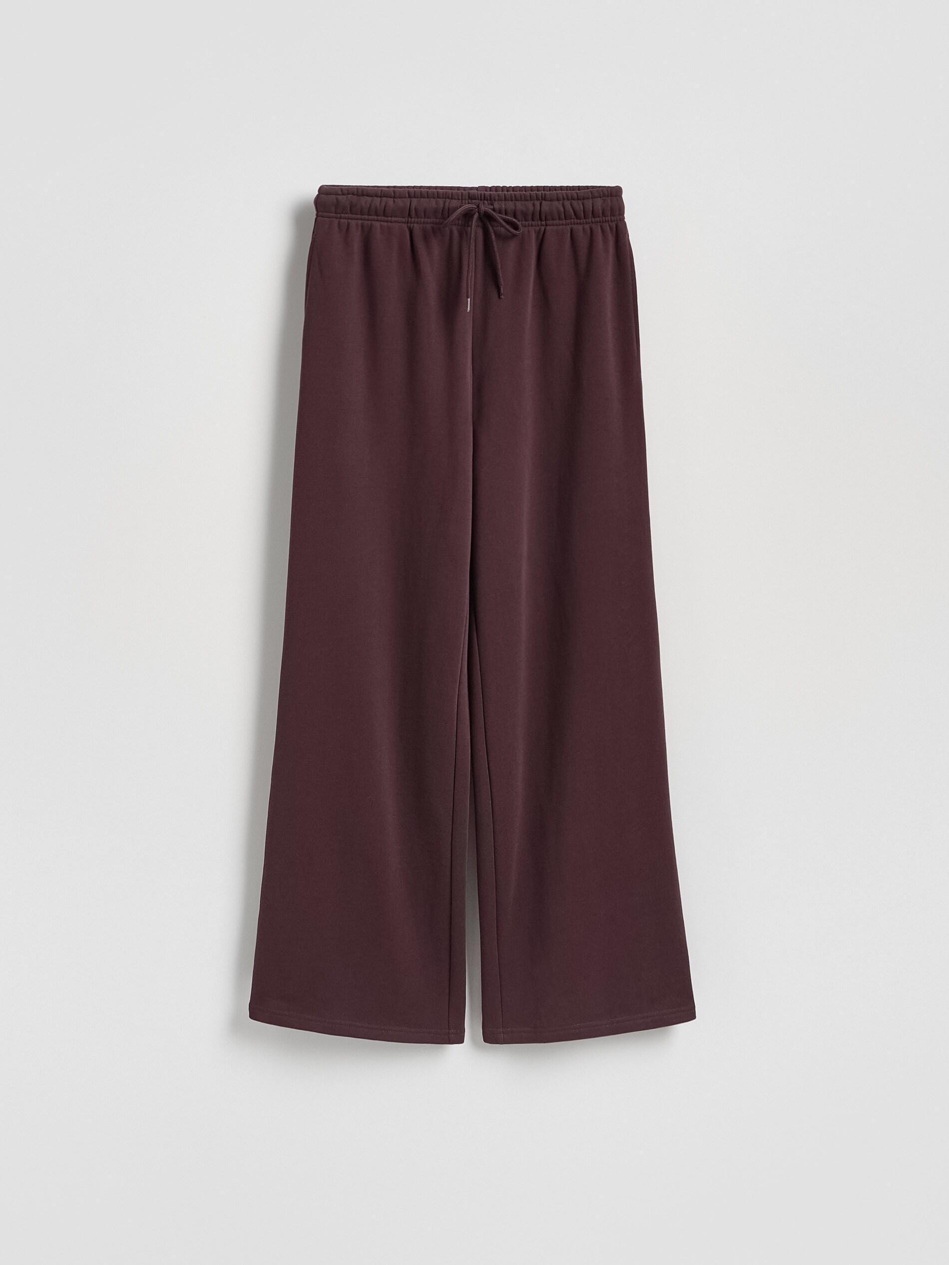 Mahogany Cotton Rich Sweatpants, Burgundy, large image number 4