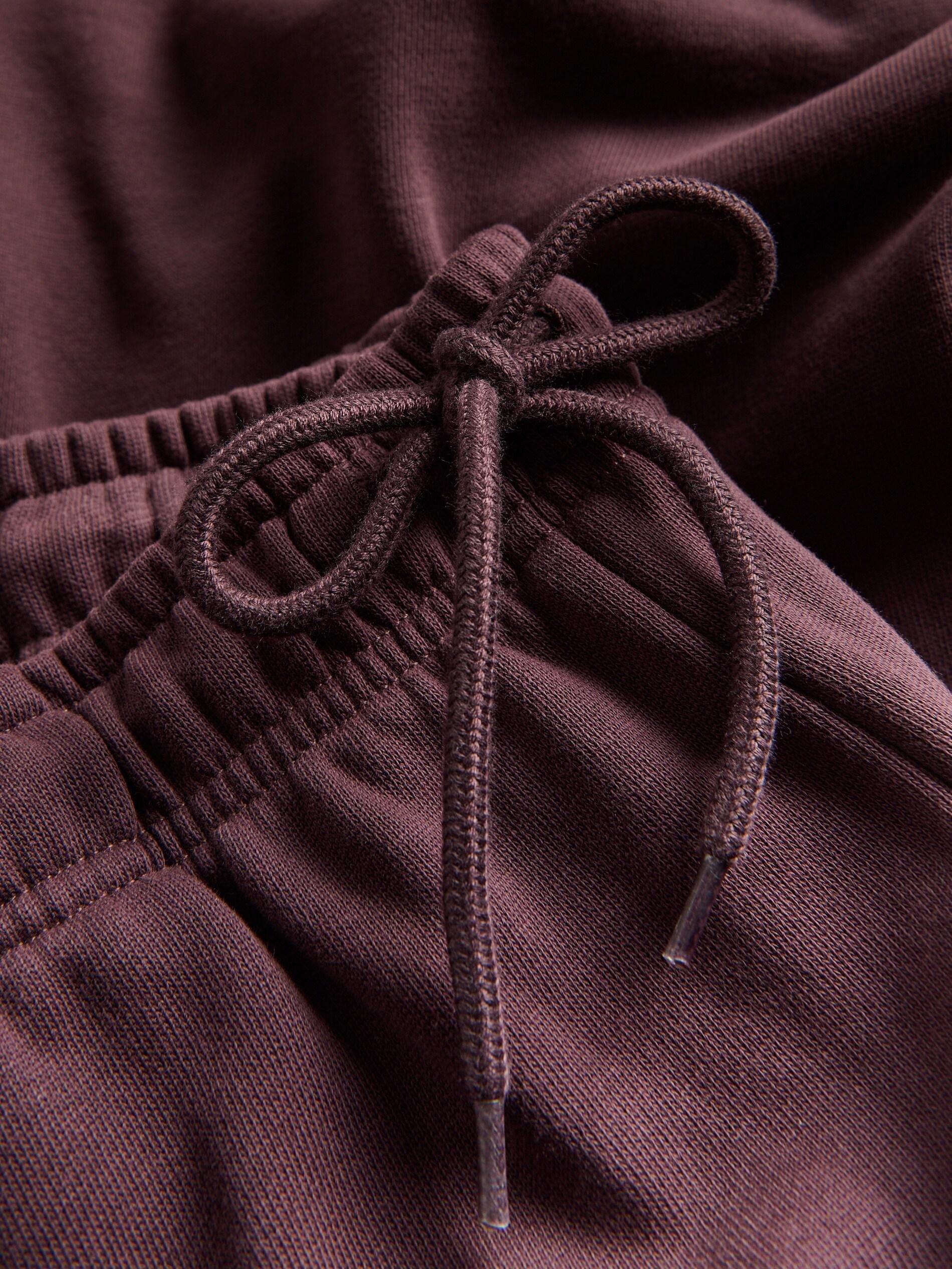 Mahogany Cotton Rich Sweatpants, Burgundy, large image number 5