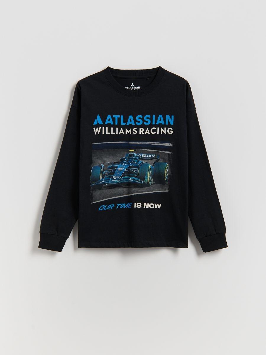 Black Team Williams Racing F1 Longsleeve, Black, large image number 2