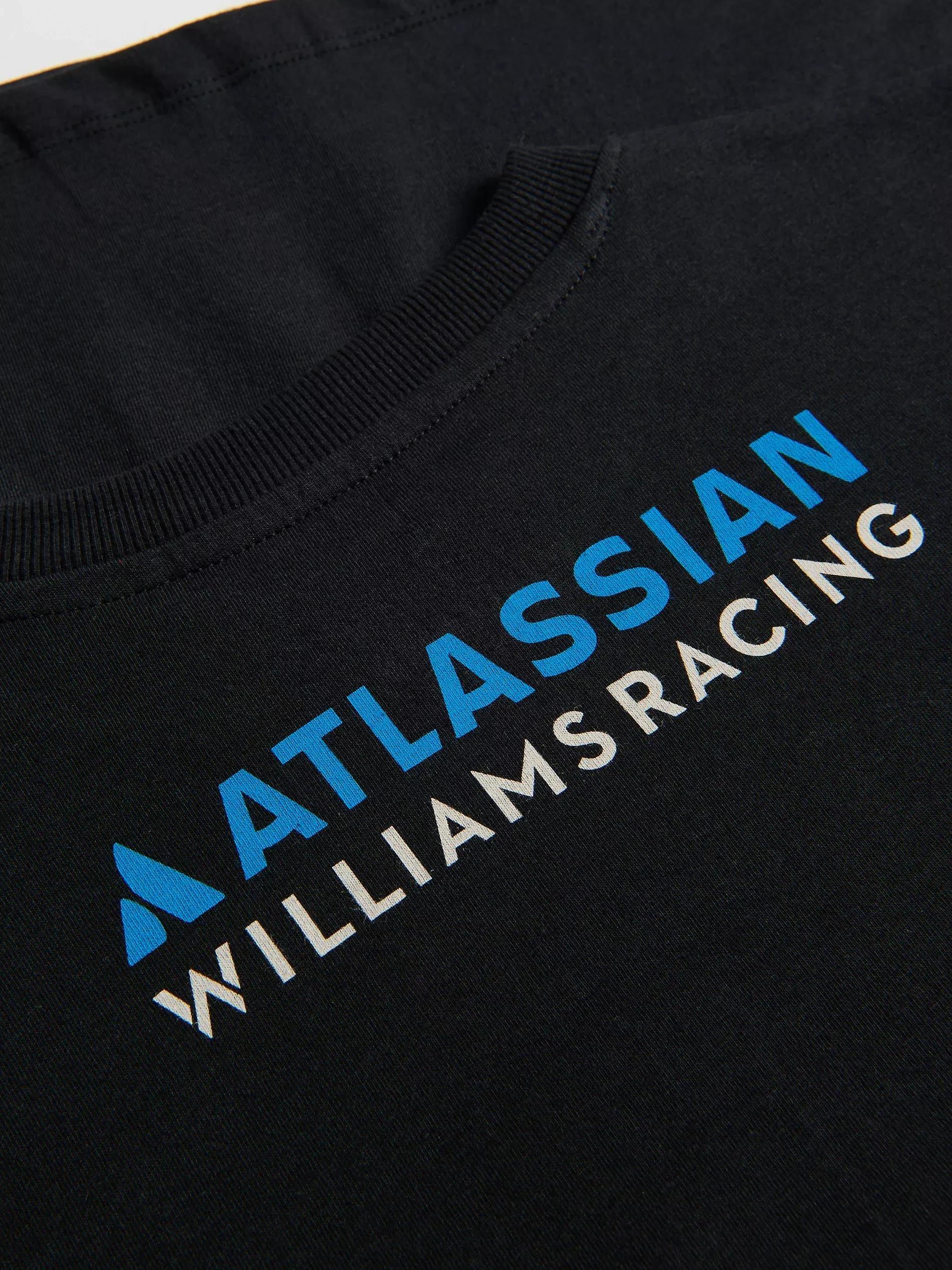 Black Team Williams Racing F1 Longsleeve, Black, medium