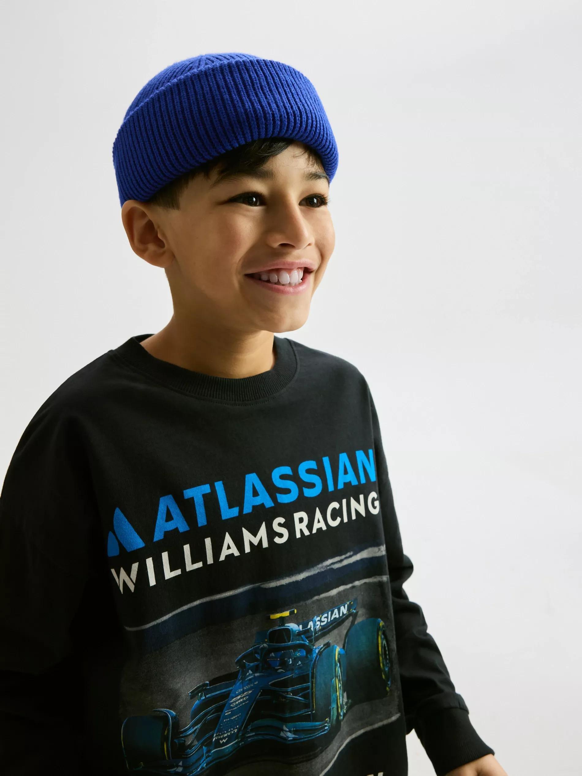 Black Team Williams Racing F1 Longsleeve, Black, large image number 3