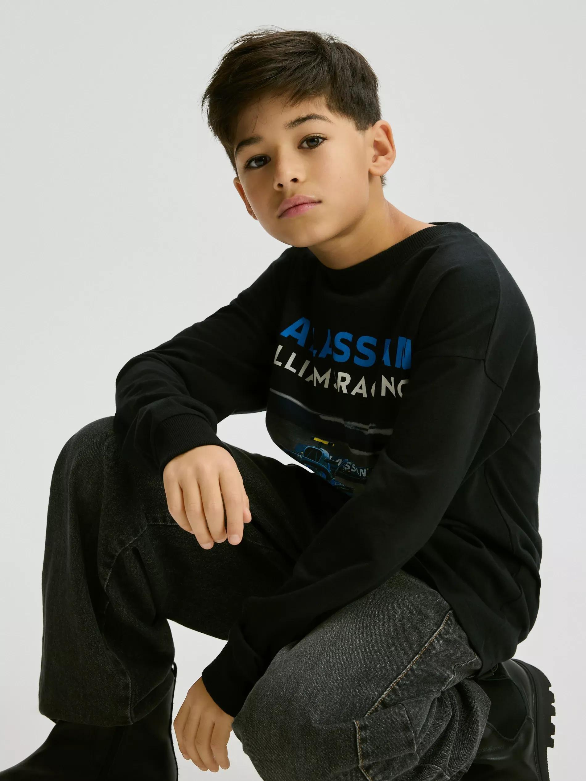 Black Team Williams Racing F1 Longsleeve, Black, large image number 4