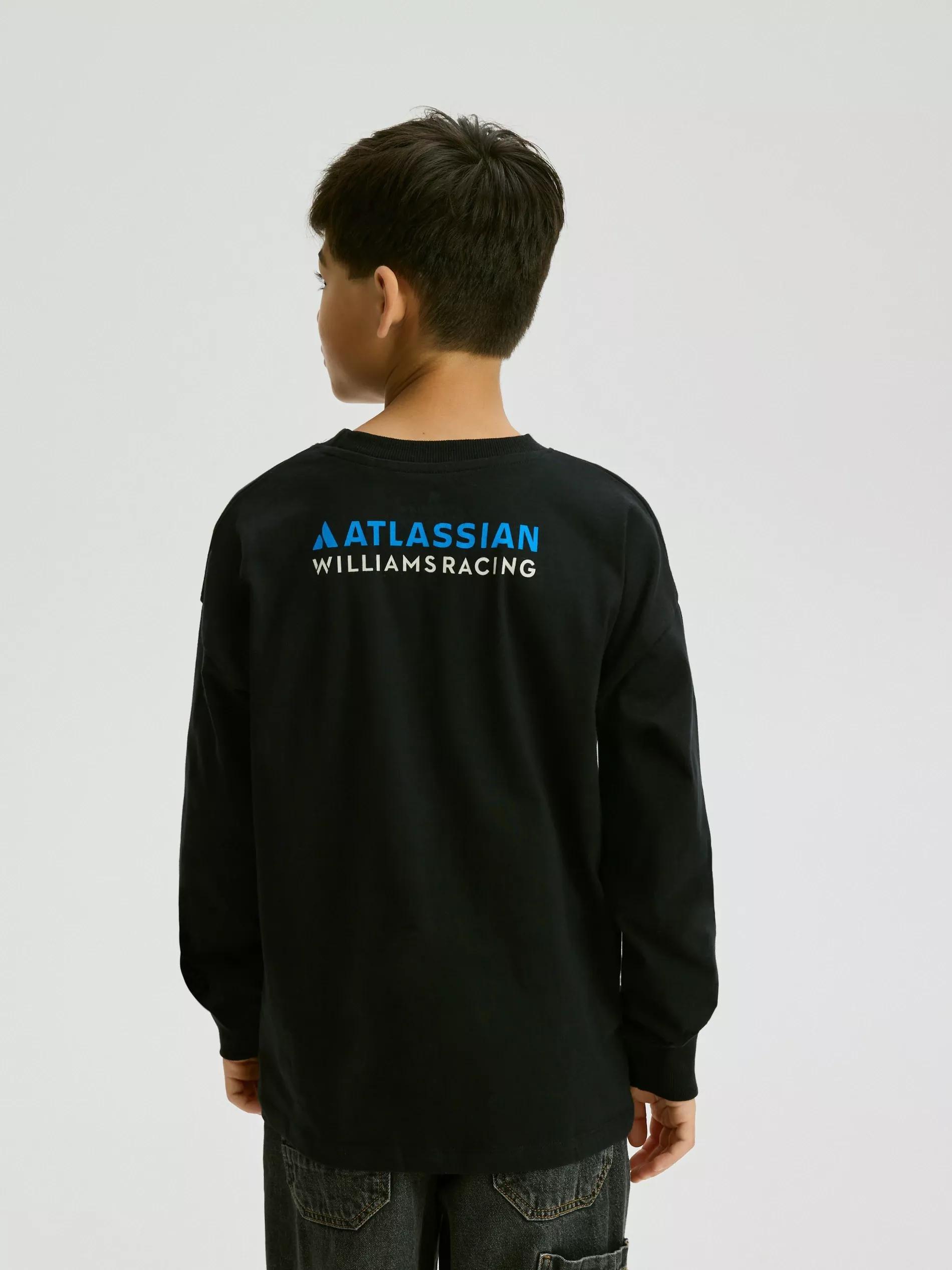 Black Team Williams Racing F1 Longsleeve, Black, large image number 5