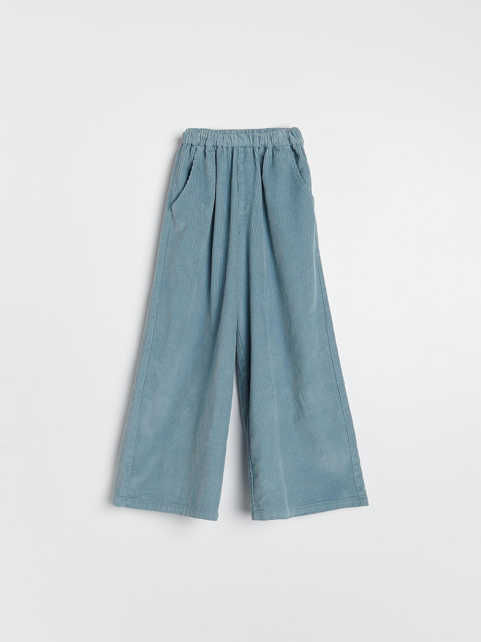 Pale Green Corduroy Culottes, Kids Girl, , large image number 2