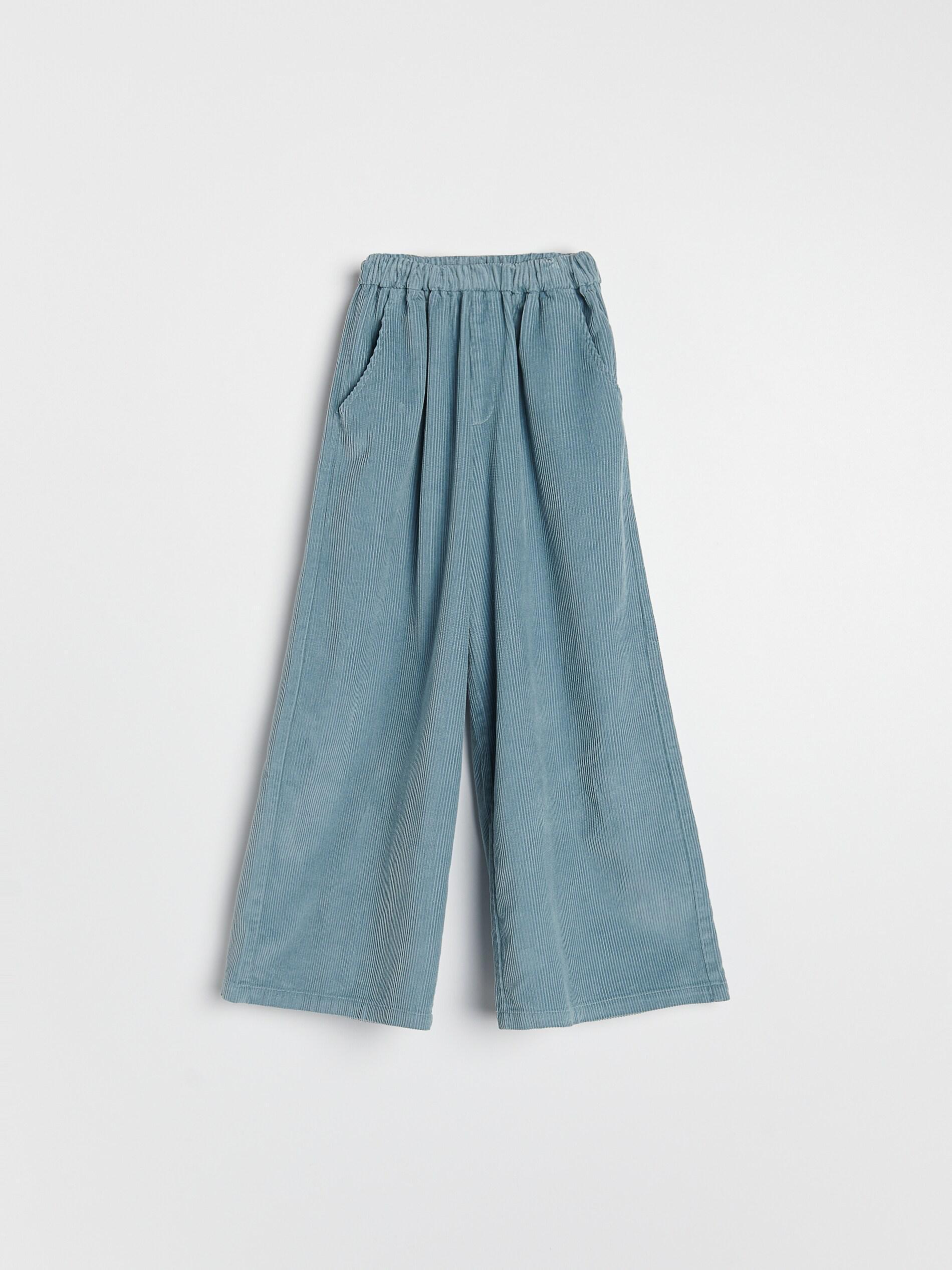 Pale Green Corduroy Culottes, Kids Girl, , large image number 4