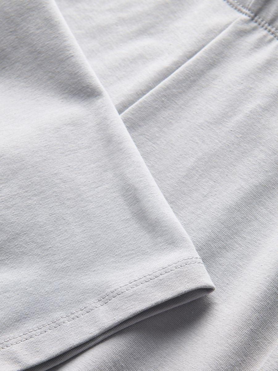 Grey Biker Shorts, High Cotton Content, Light grey, medium