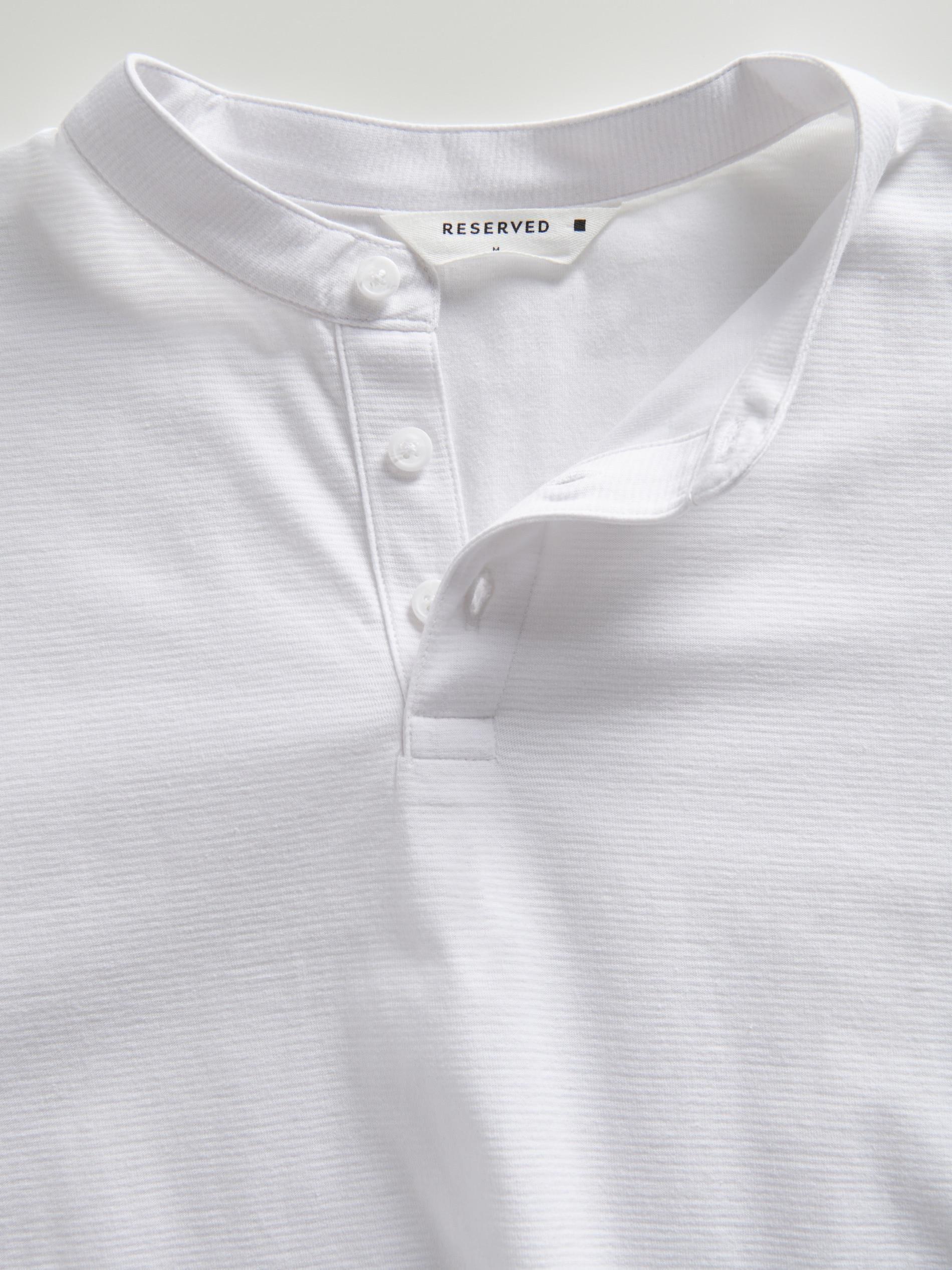 White Regular Fit Polo Shirt, , large image number 1