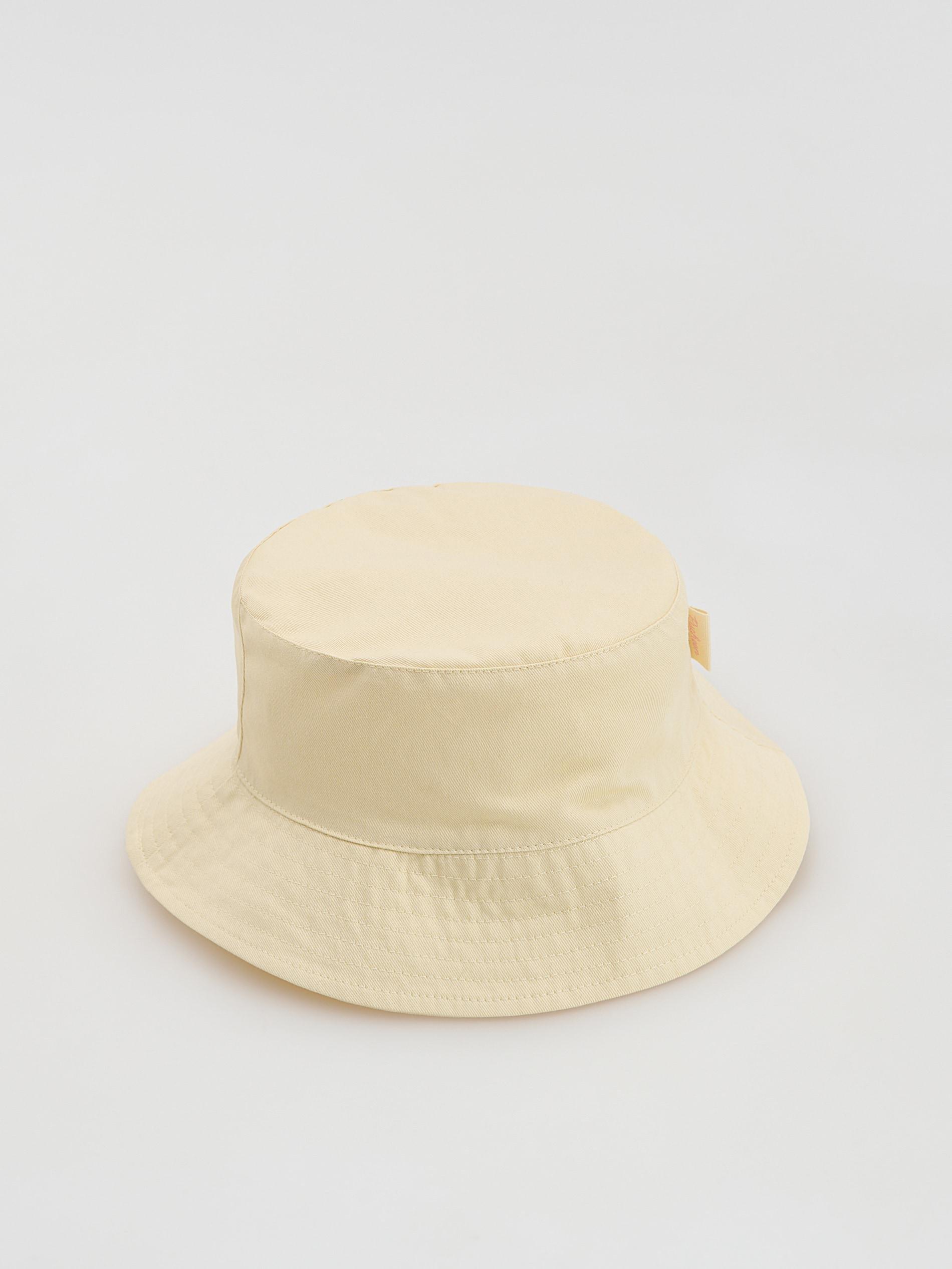 GIRLS` HAT LIGHT YELLOW, Yellow, medium