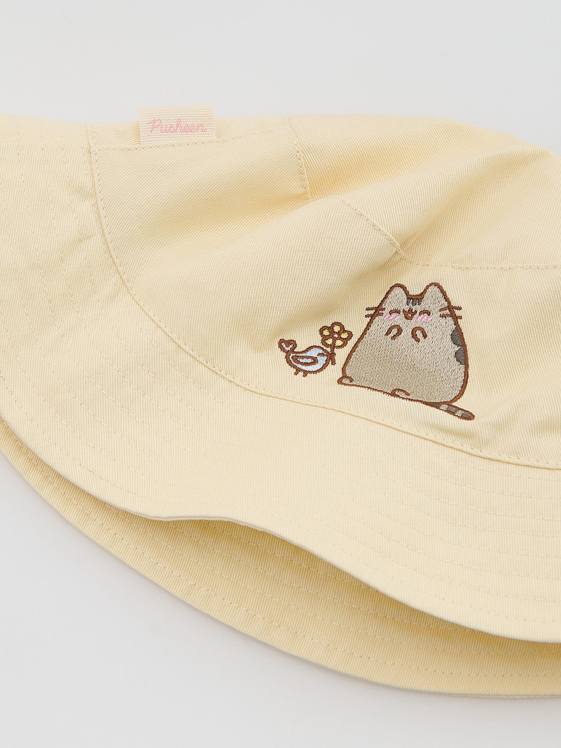 GIRLS` HAT LIGHT YELLOW, Yellow, large image number 3