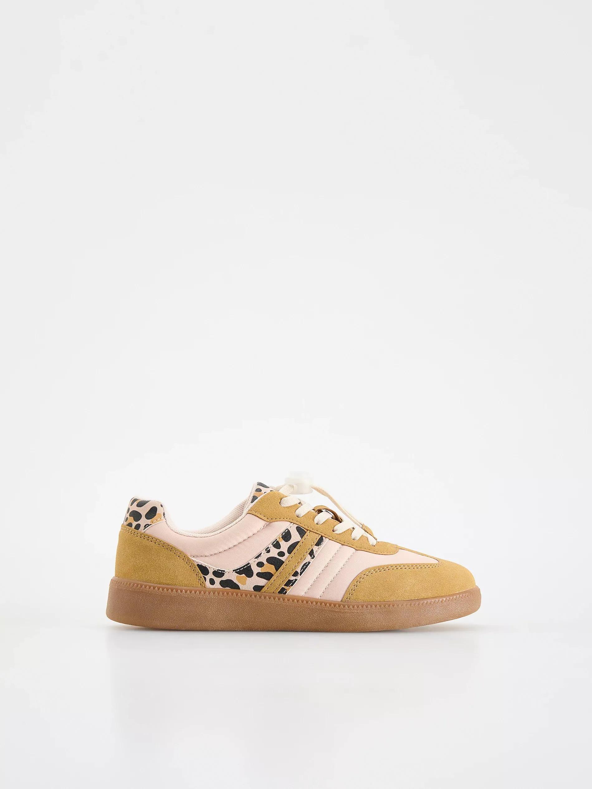 Beige Sneakers With Decorative Details, , large image number 2