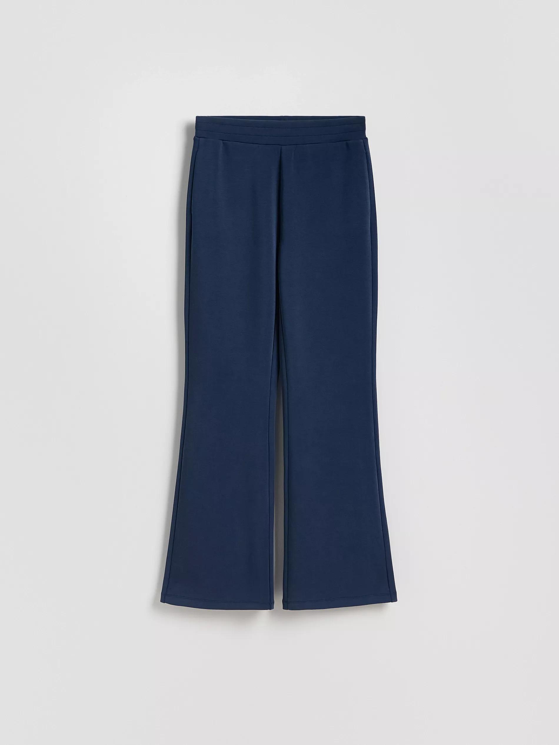 Navy Modal Rich Trousers, Navy, large image number 3
