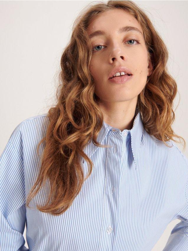 Blue Striped Shirt, , large image number 2