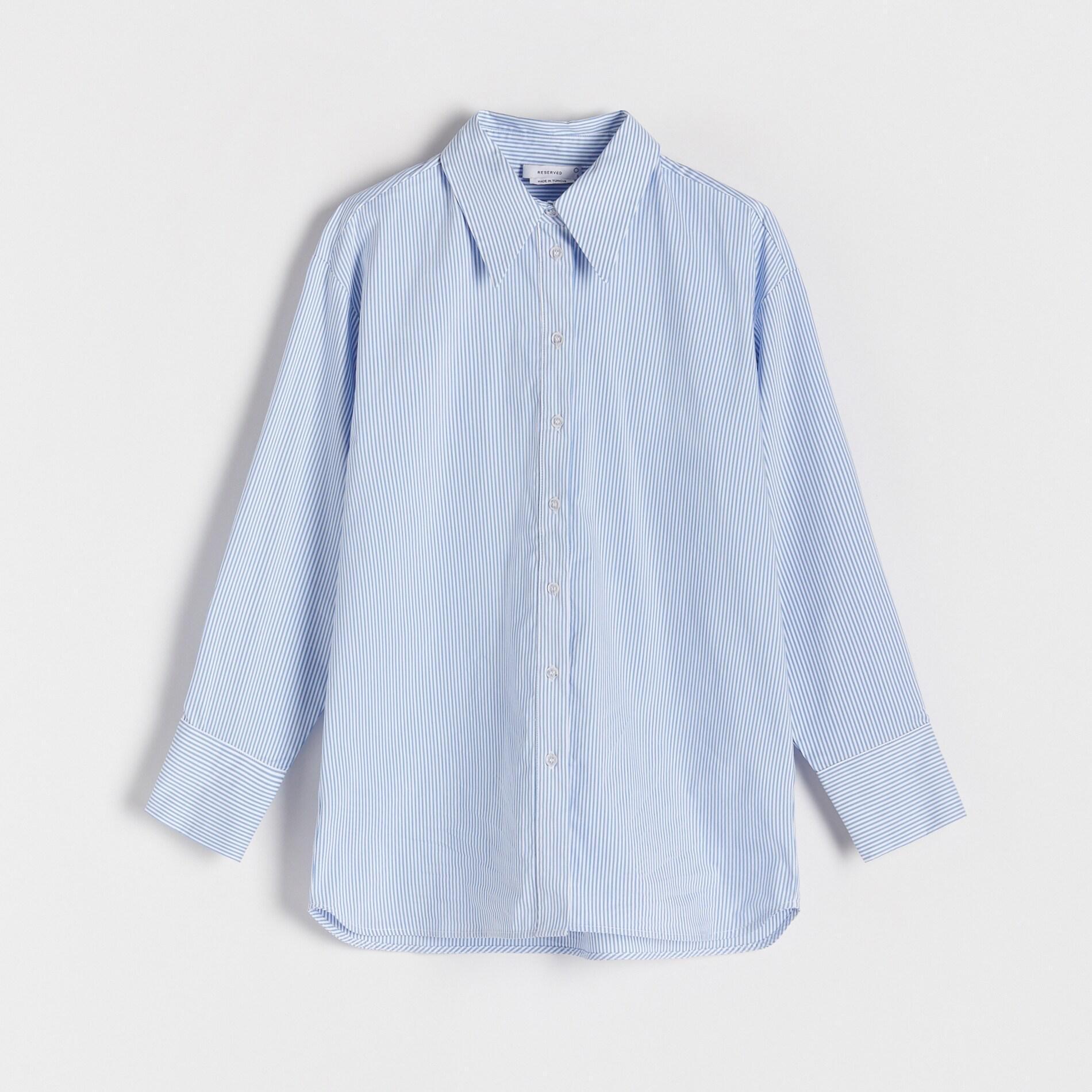 Blue Striped Shirt, , large image number 3