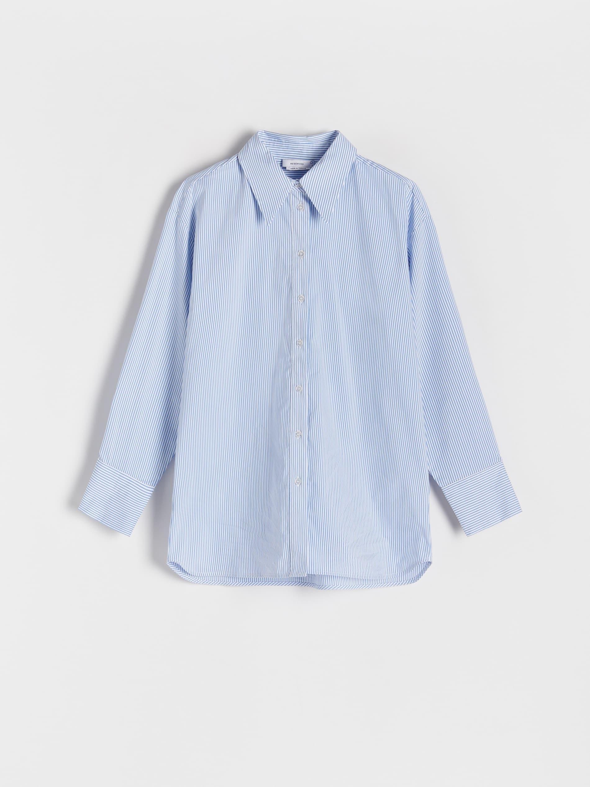 Blue Striped Shirt, , large image number 6